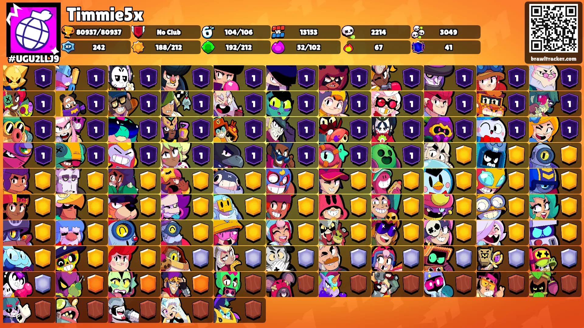 Timmie5x's Ranks