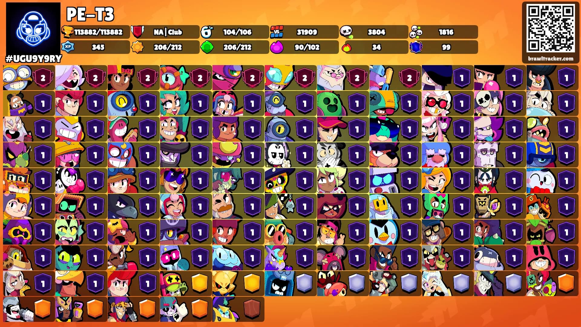 PE-T3's Ranks