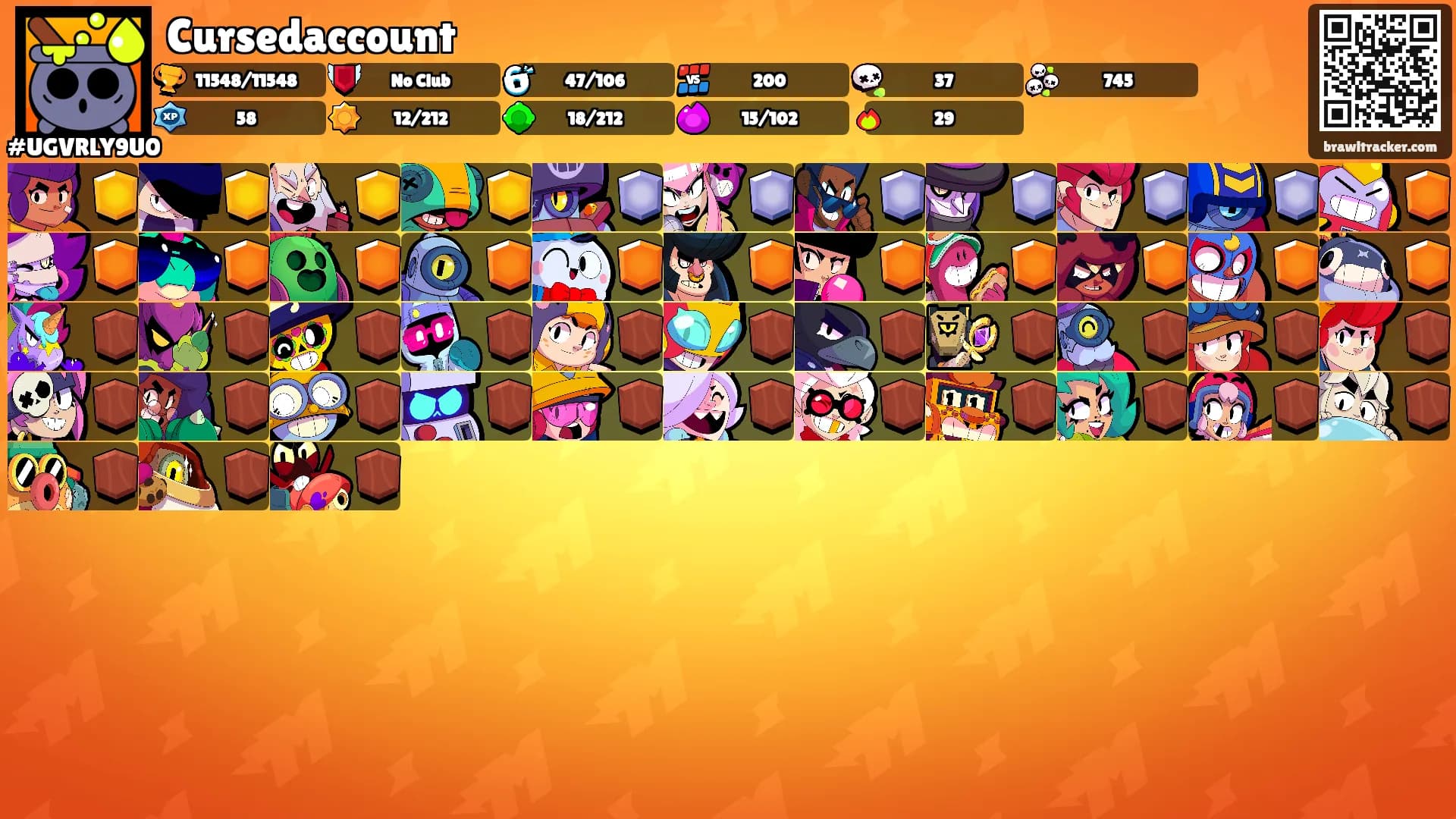 Cursedaccount's Ranks