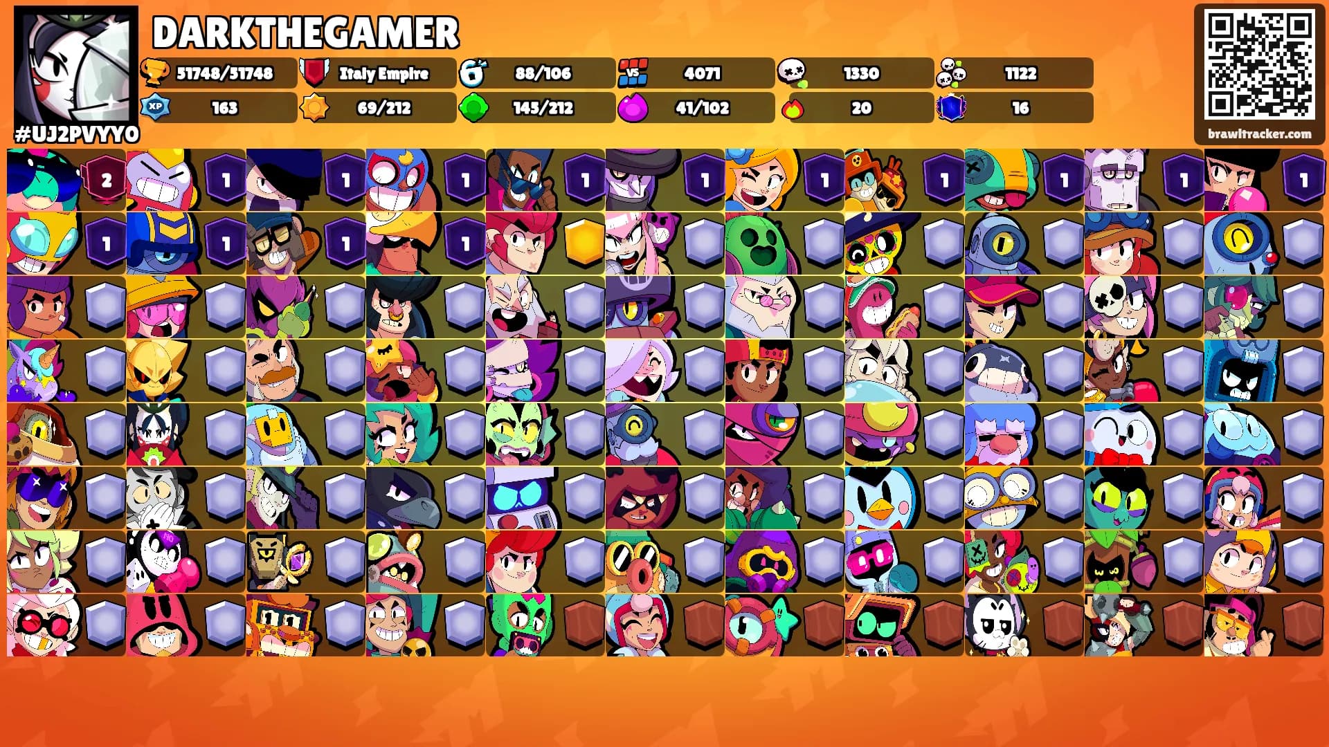 DARKTHEGAMER's Ranks