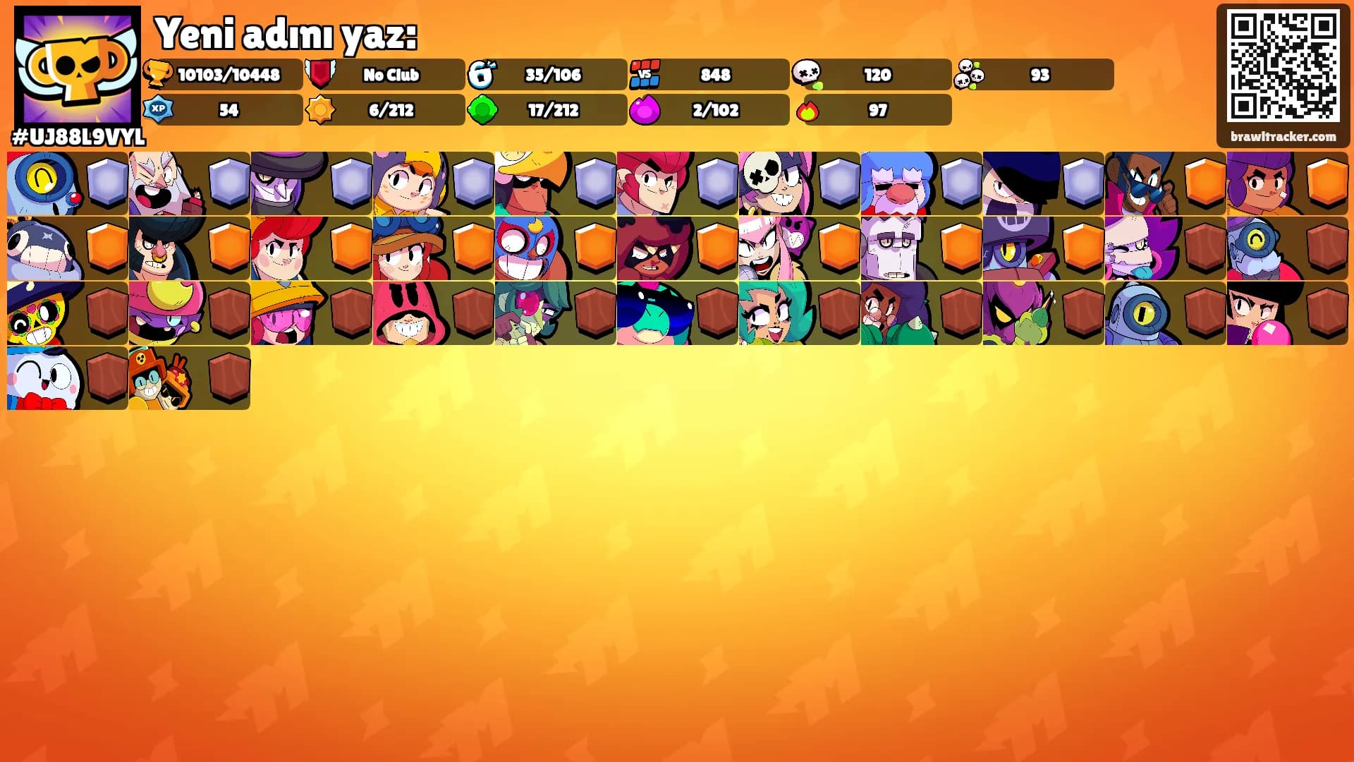 Yeni adını yaz:'s Ranks