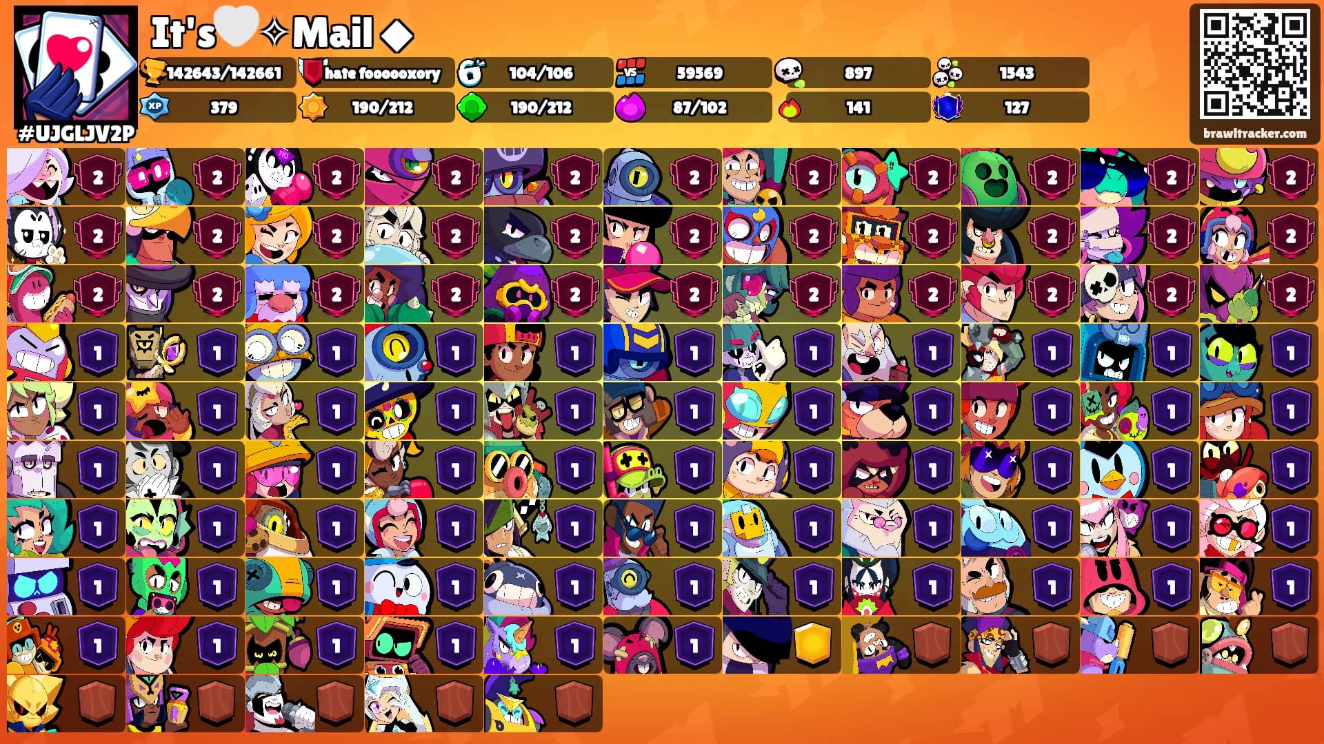It's🤍✧Mail ◆'s Ranks