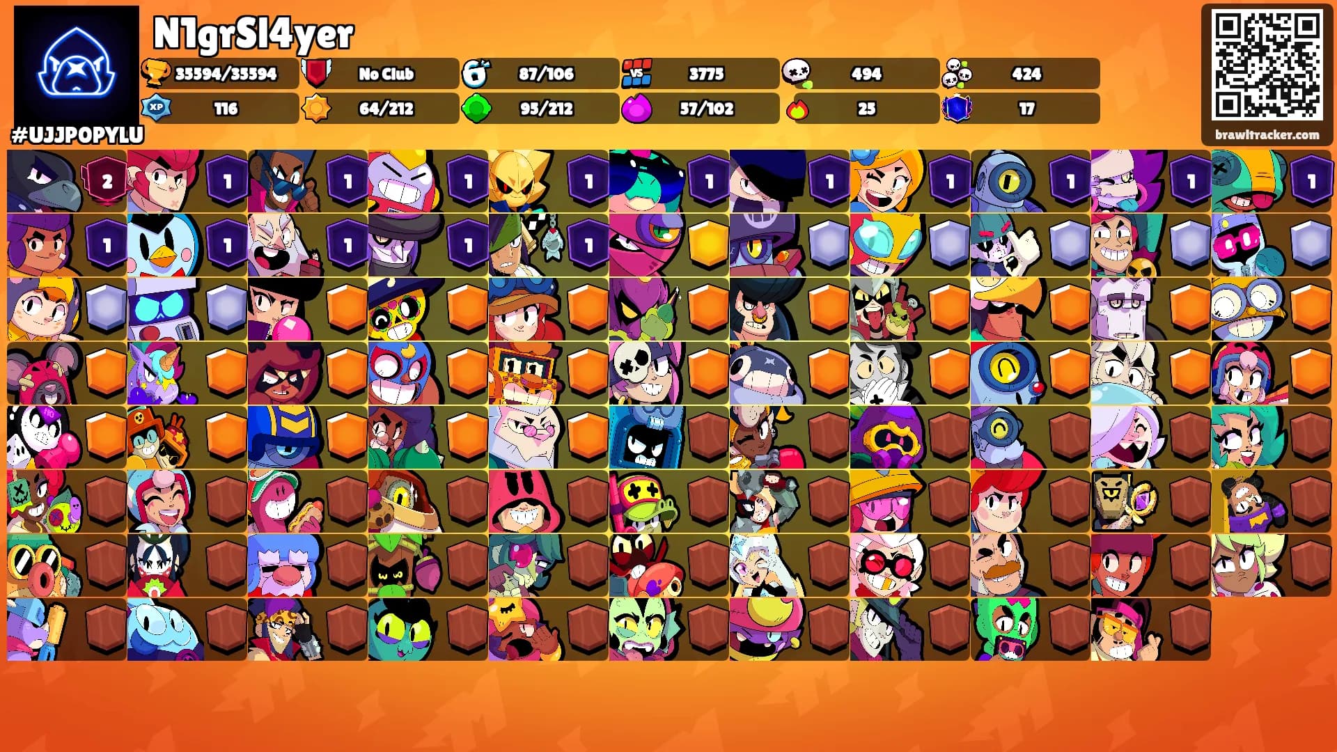 N1grSl4yer's Ranks