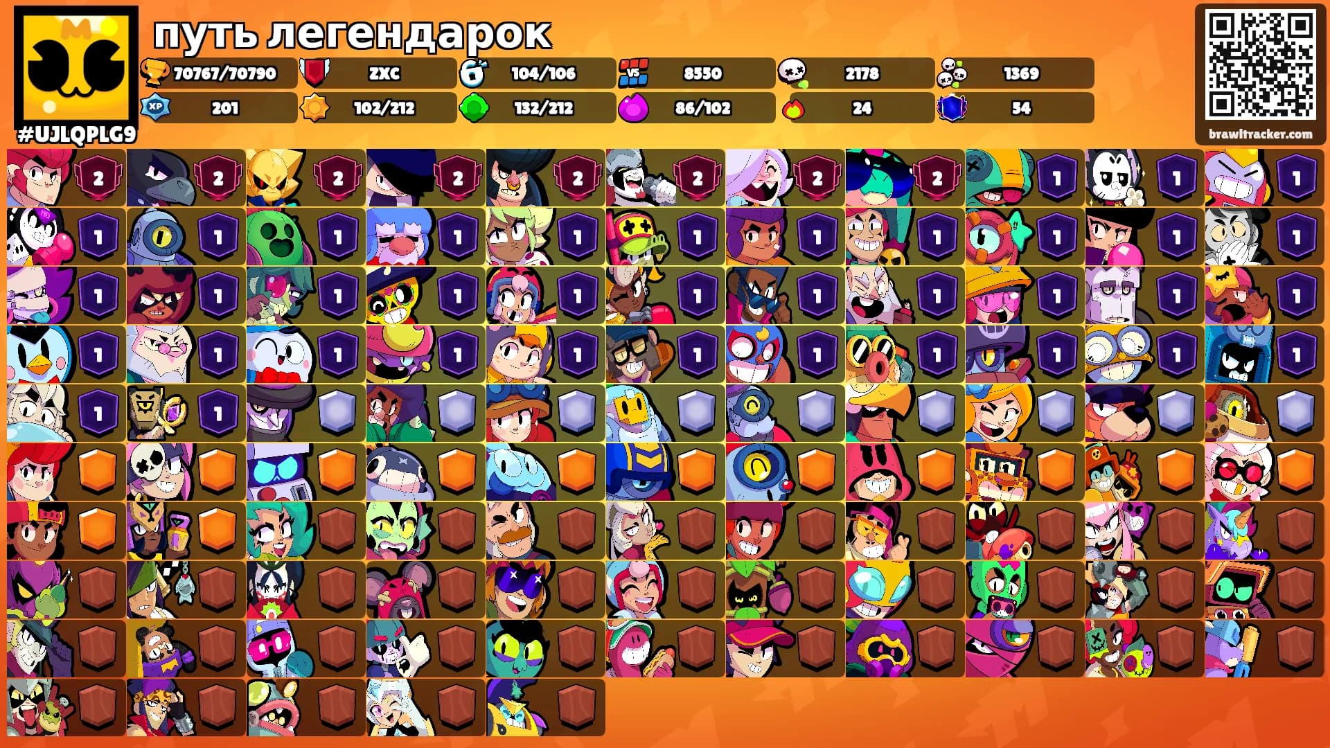 путь легендарок's Ranks