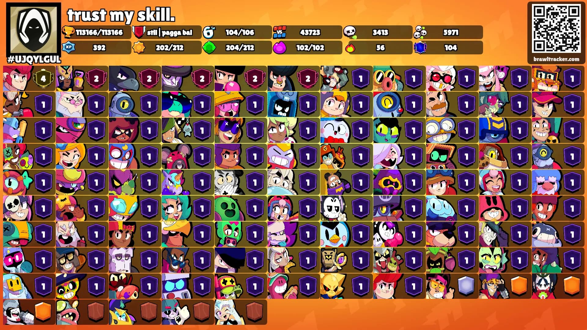 trust my skill.'s Ranks