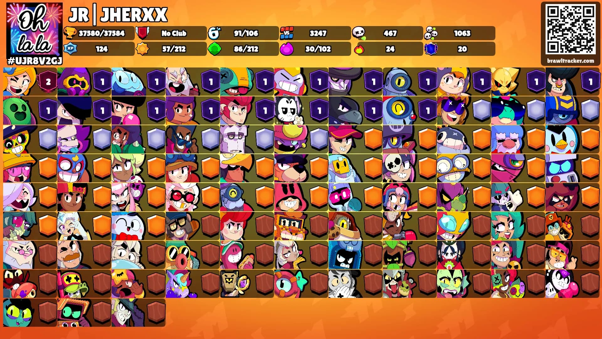 JR|JHERXX's Ranks