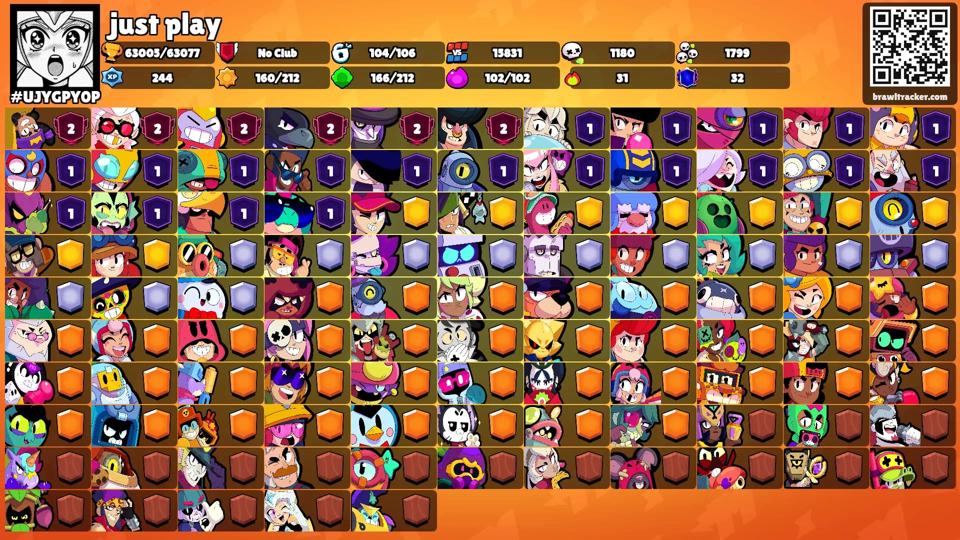 just play's Ranks