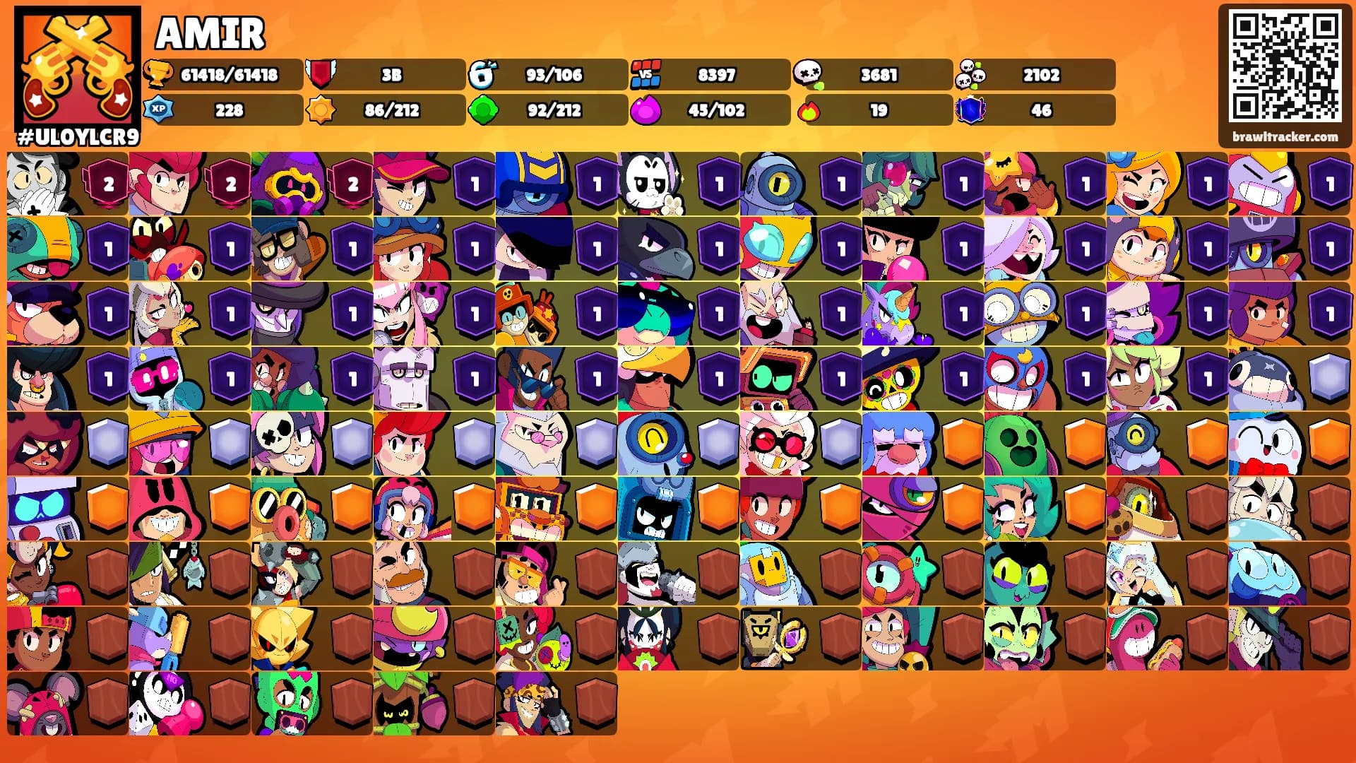 AMIR's Ranks