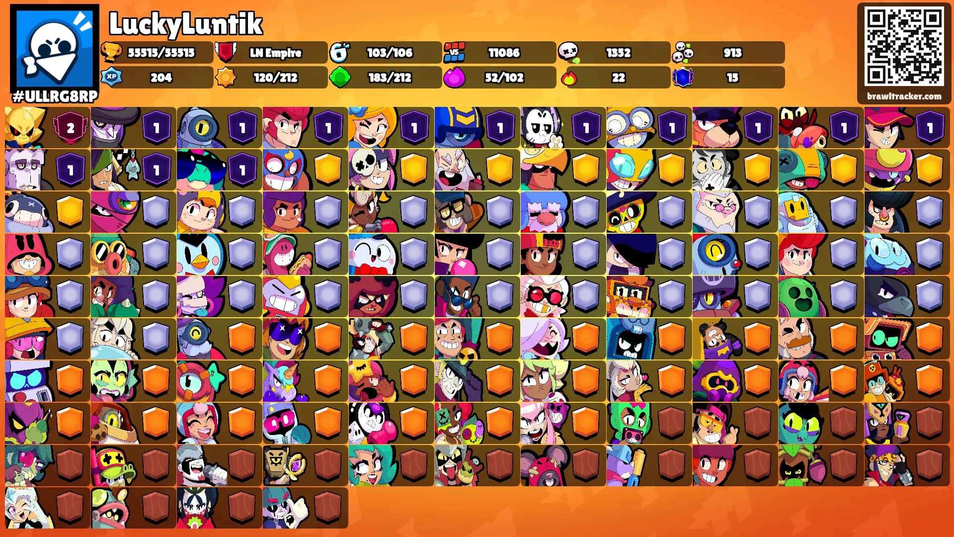LuckyLuntik's Ranks