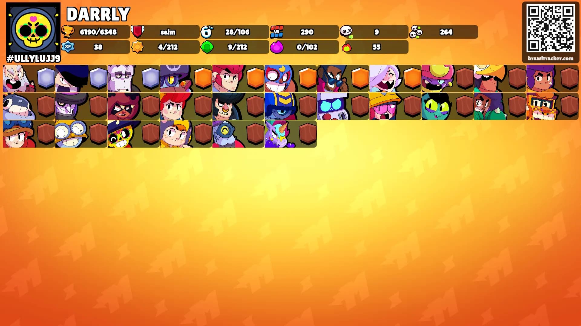DARRLY's Ranks