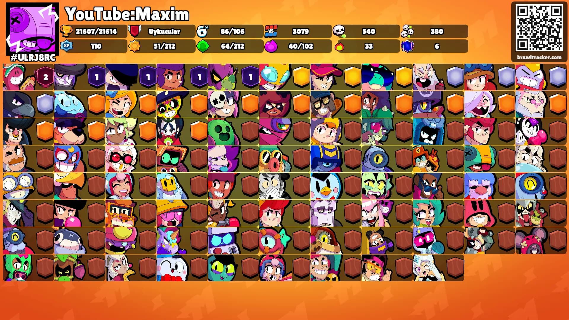 YouTube:Maxim's Ranks