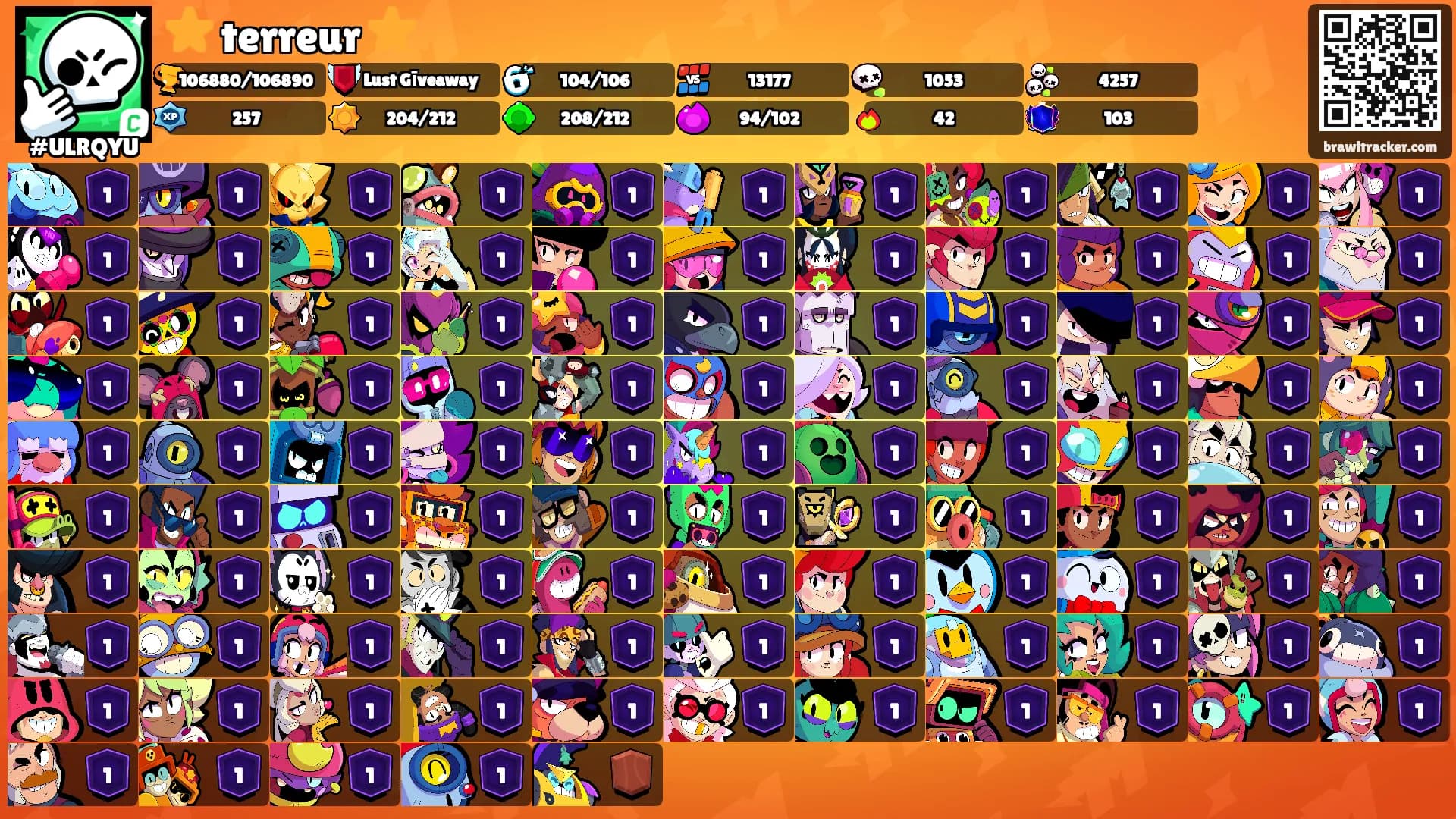 ⭐ terreur ⭐'s Ranks