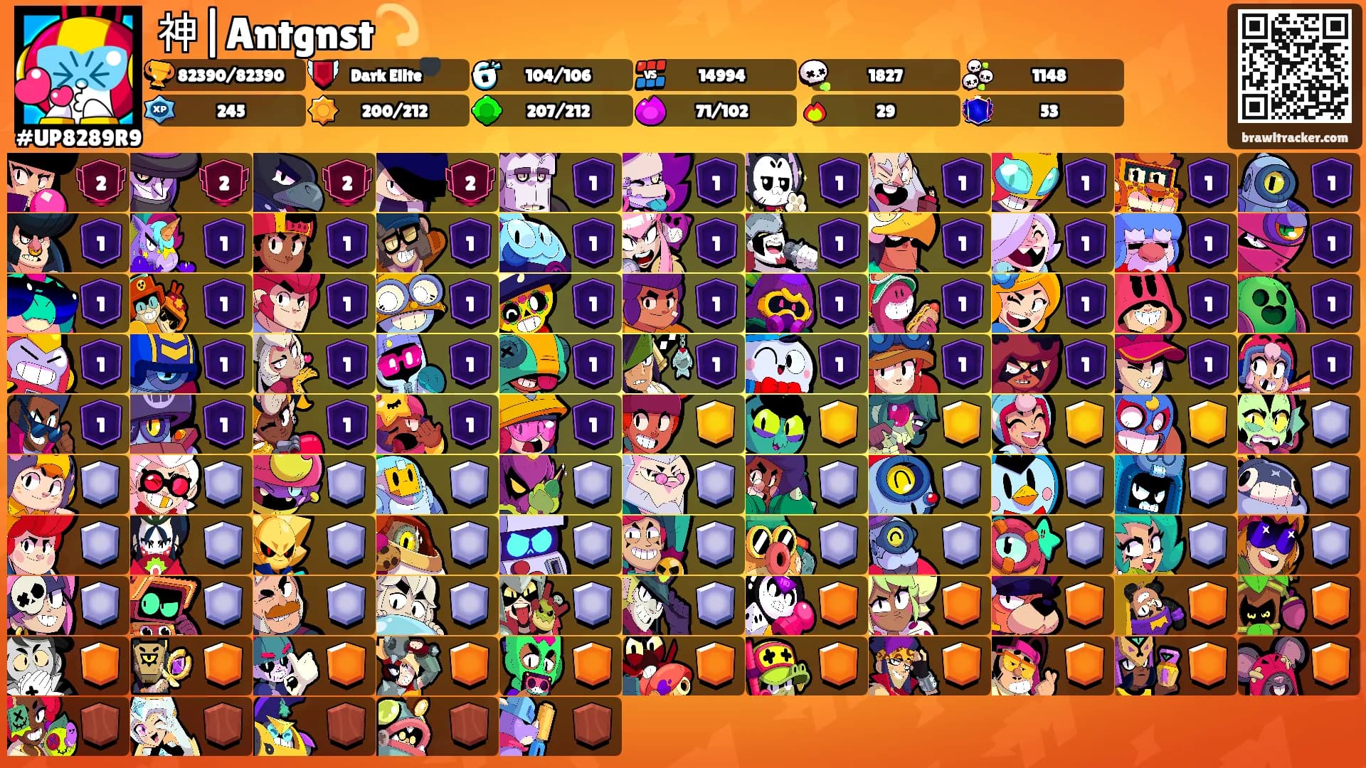 神|Antgnst💫's Ranks