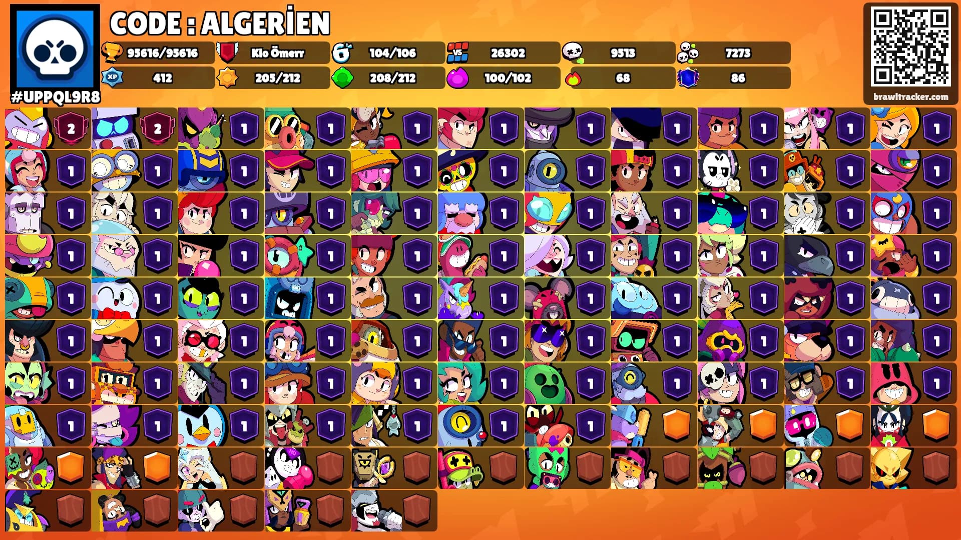 CODE : ALGERİEN's Ranks