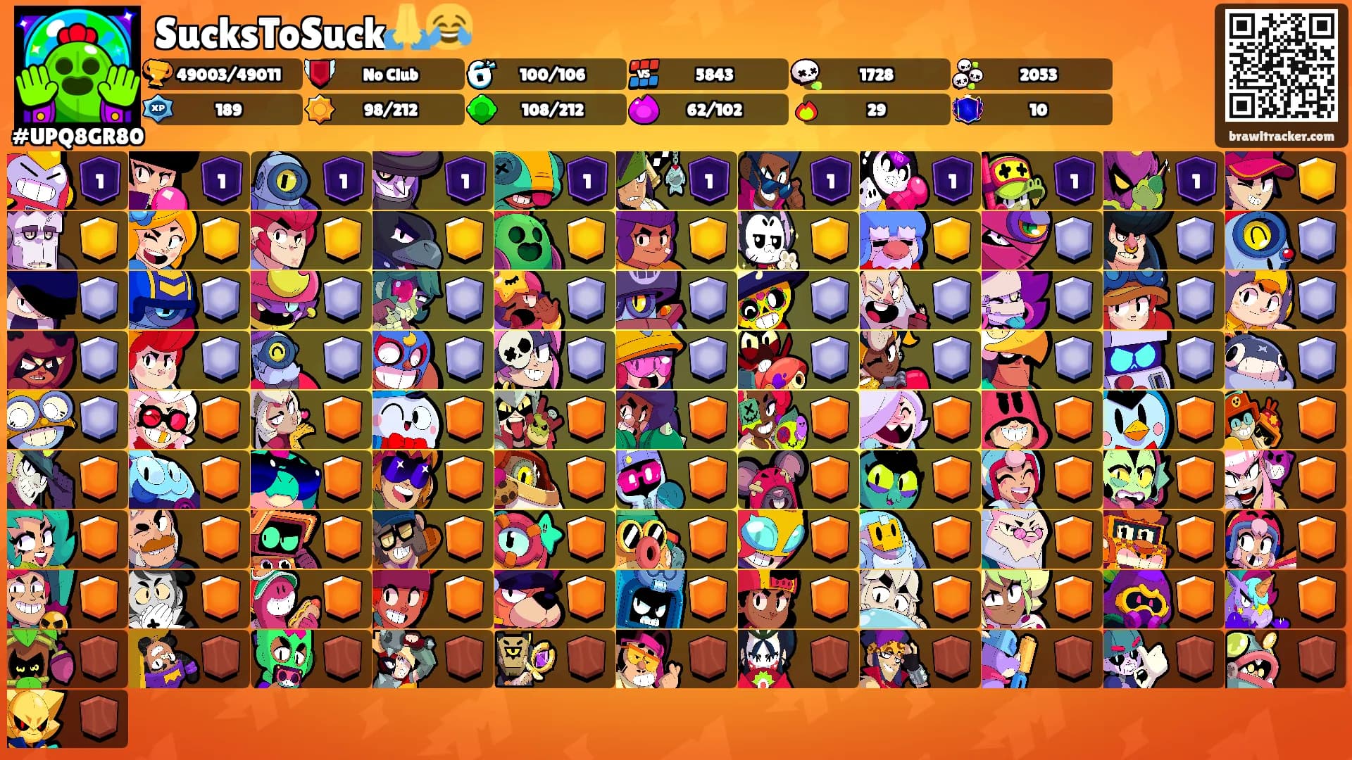 SucksToSuck🙏😂's Ranks