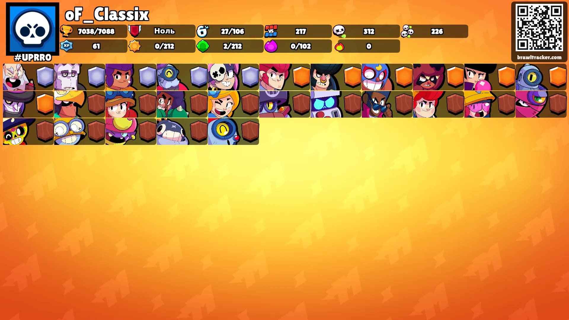 oF_Classix's Ranks