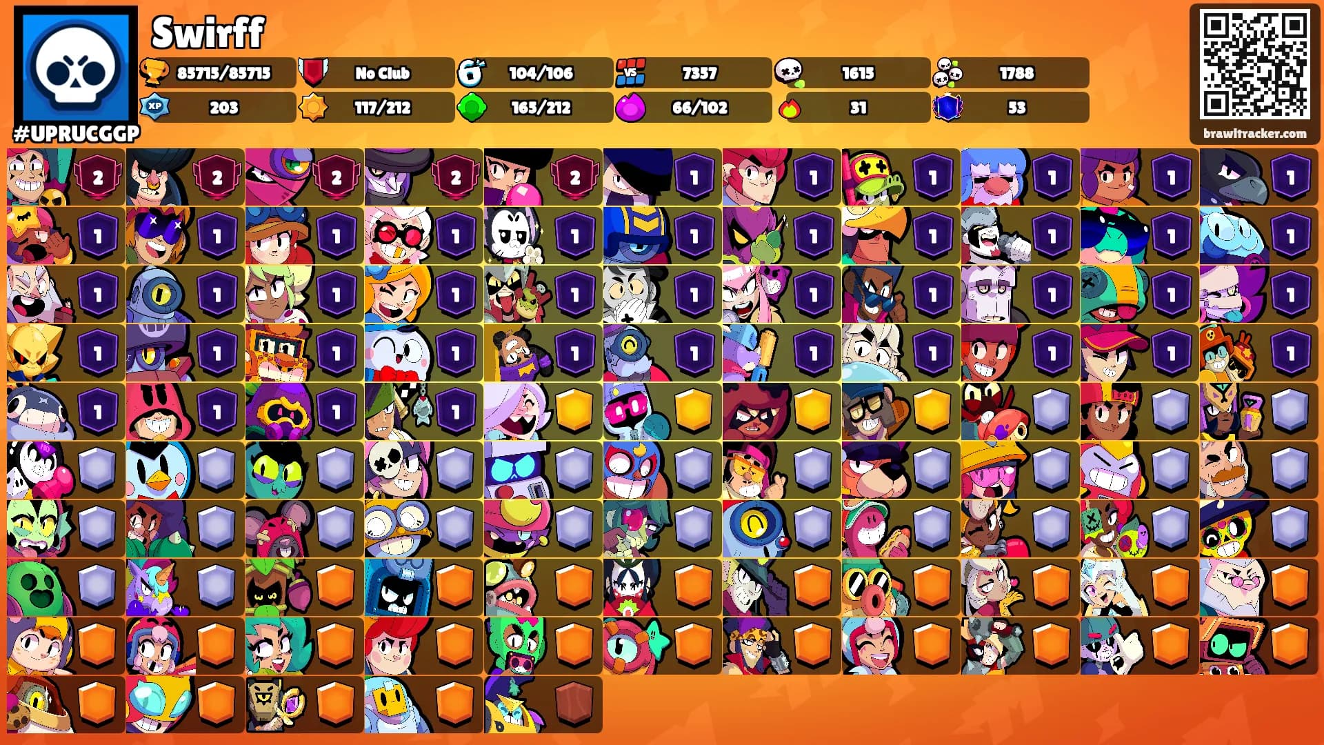 Swirff⛧'s Ranks