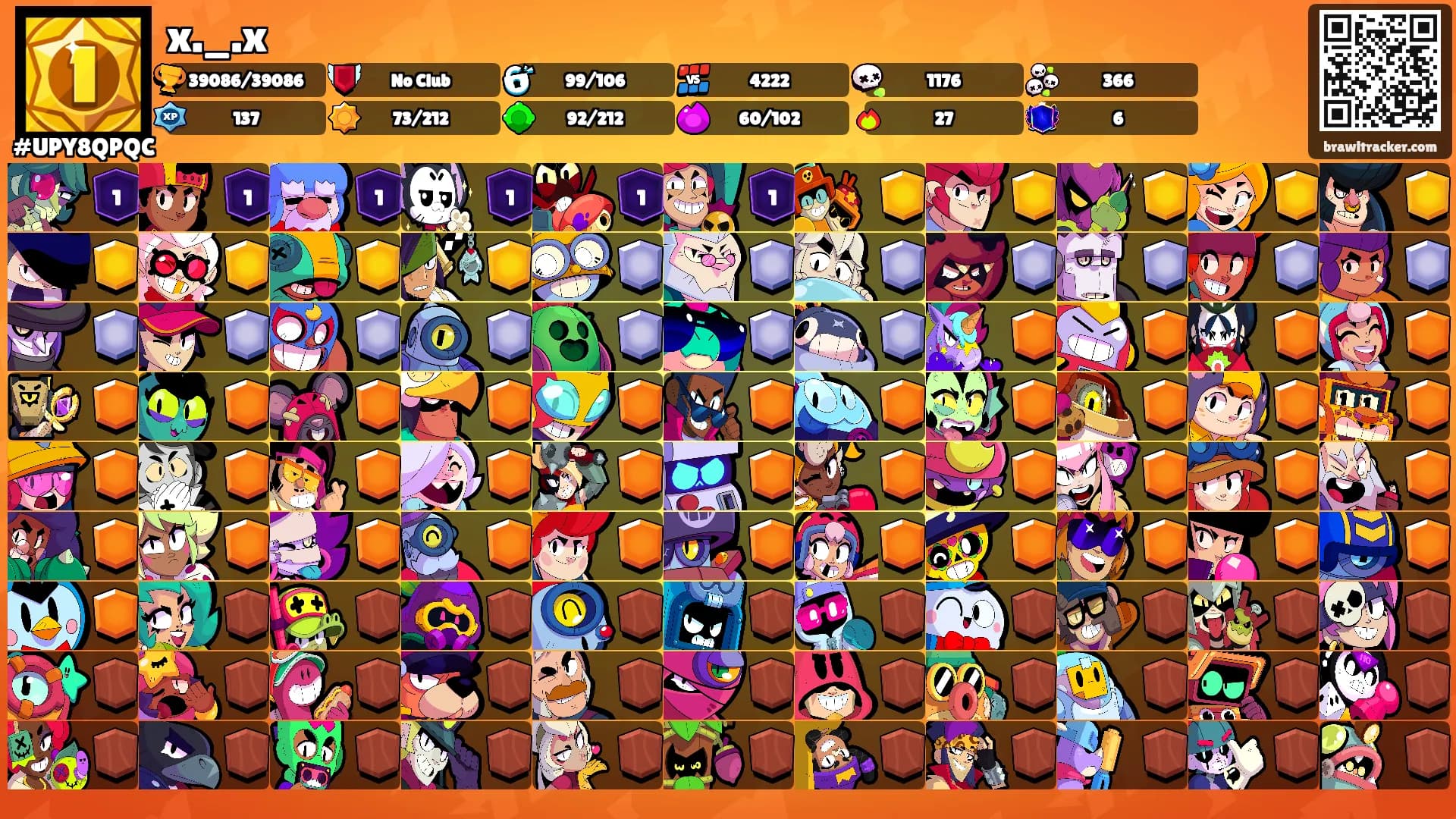 x._.x's Ranks
