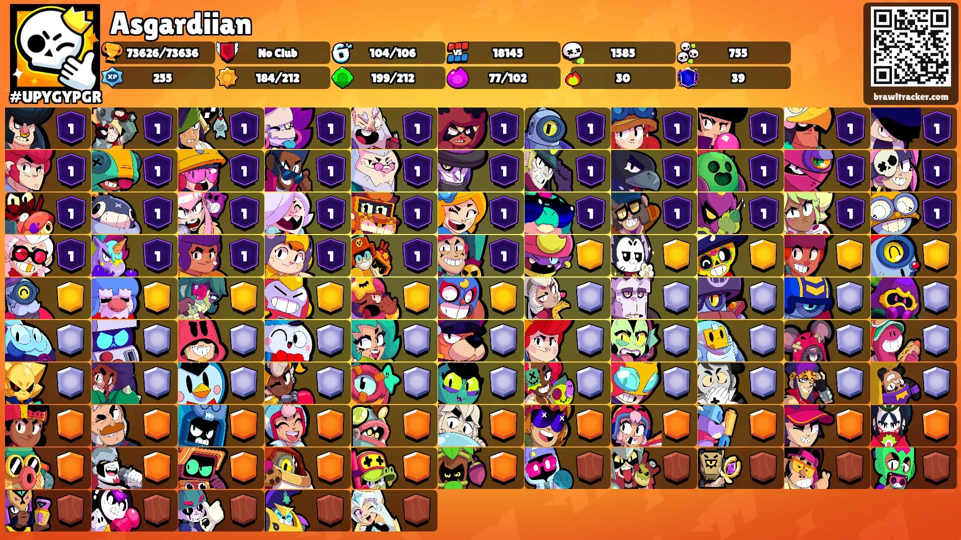 Asgardiian's Ranks