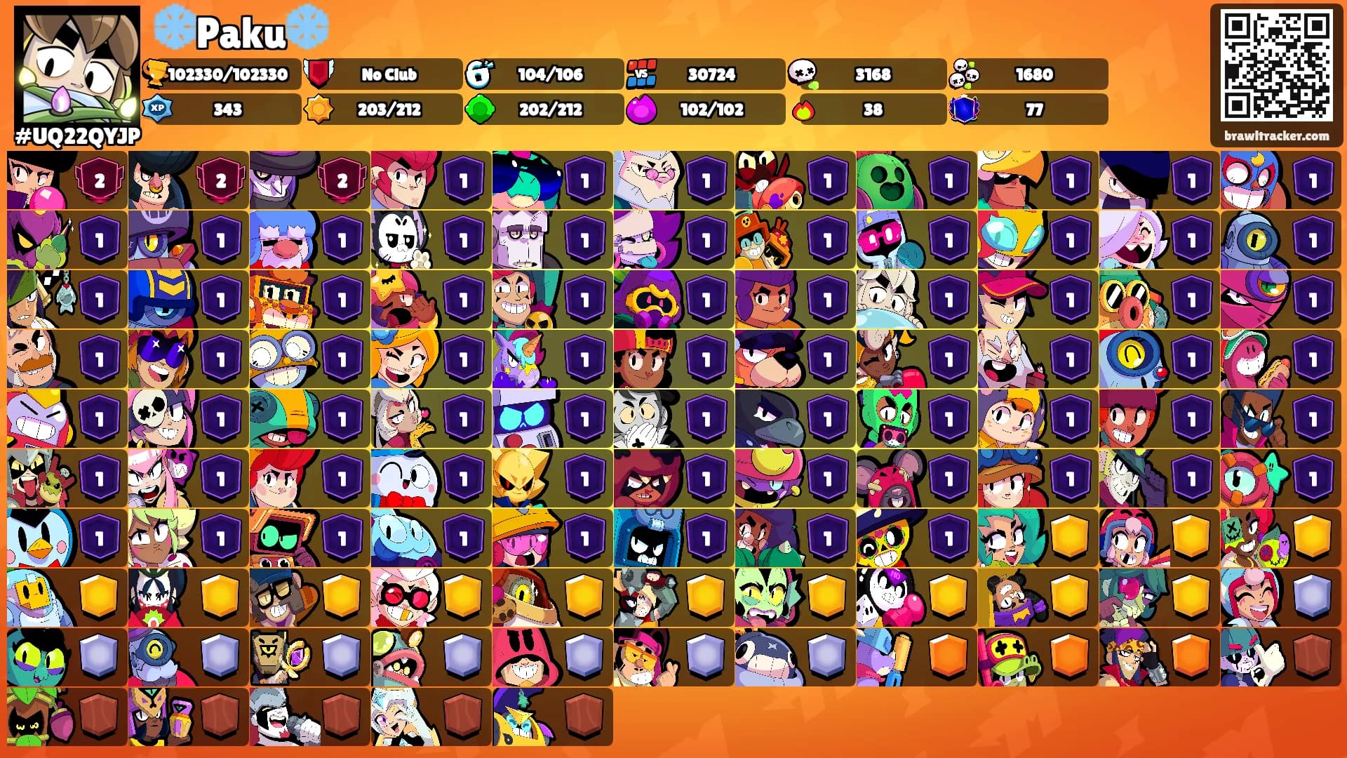 ❄️Paku❄️'s Ranks