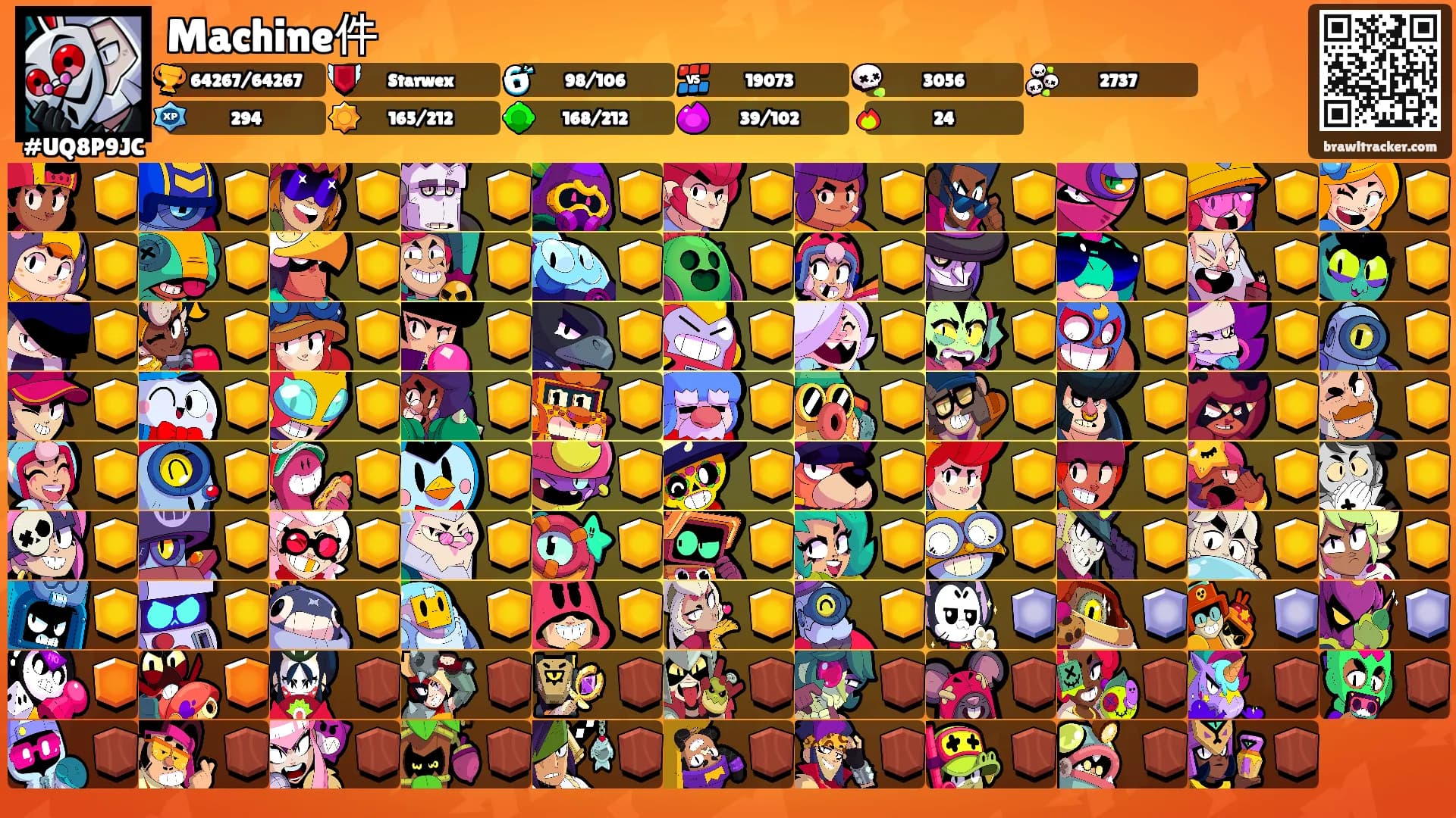 Machine件's Ranks
