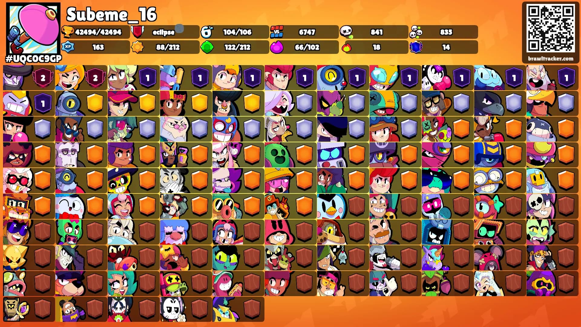 Subeme_16's Ranks