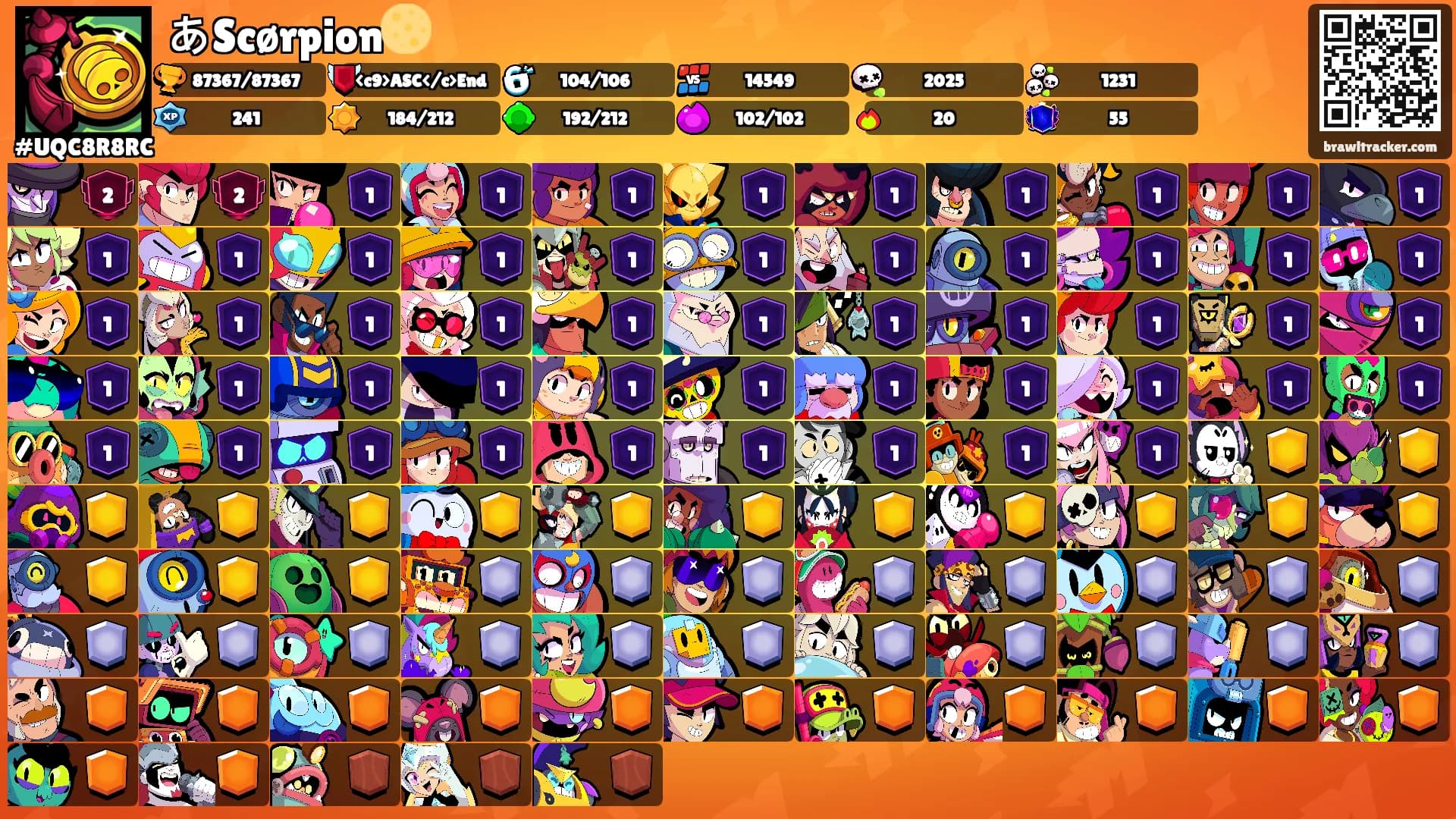 あScørpion🌕's Ranks
