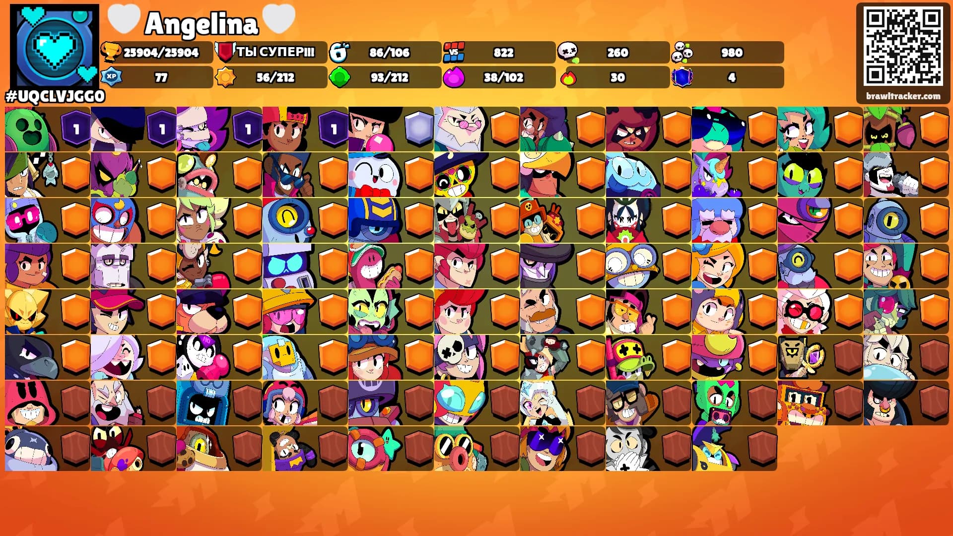 🤍 Angelina 🤍's Ranks