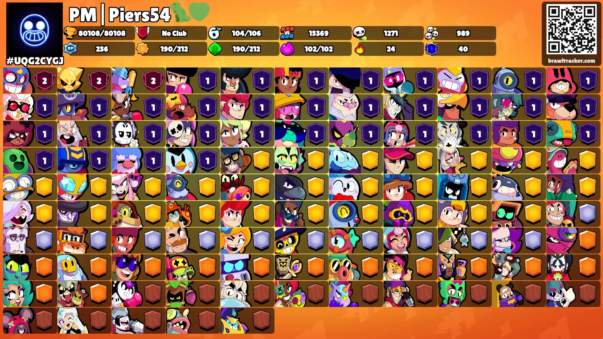 PM|Piers54🦖💚's Ranks