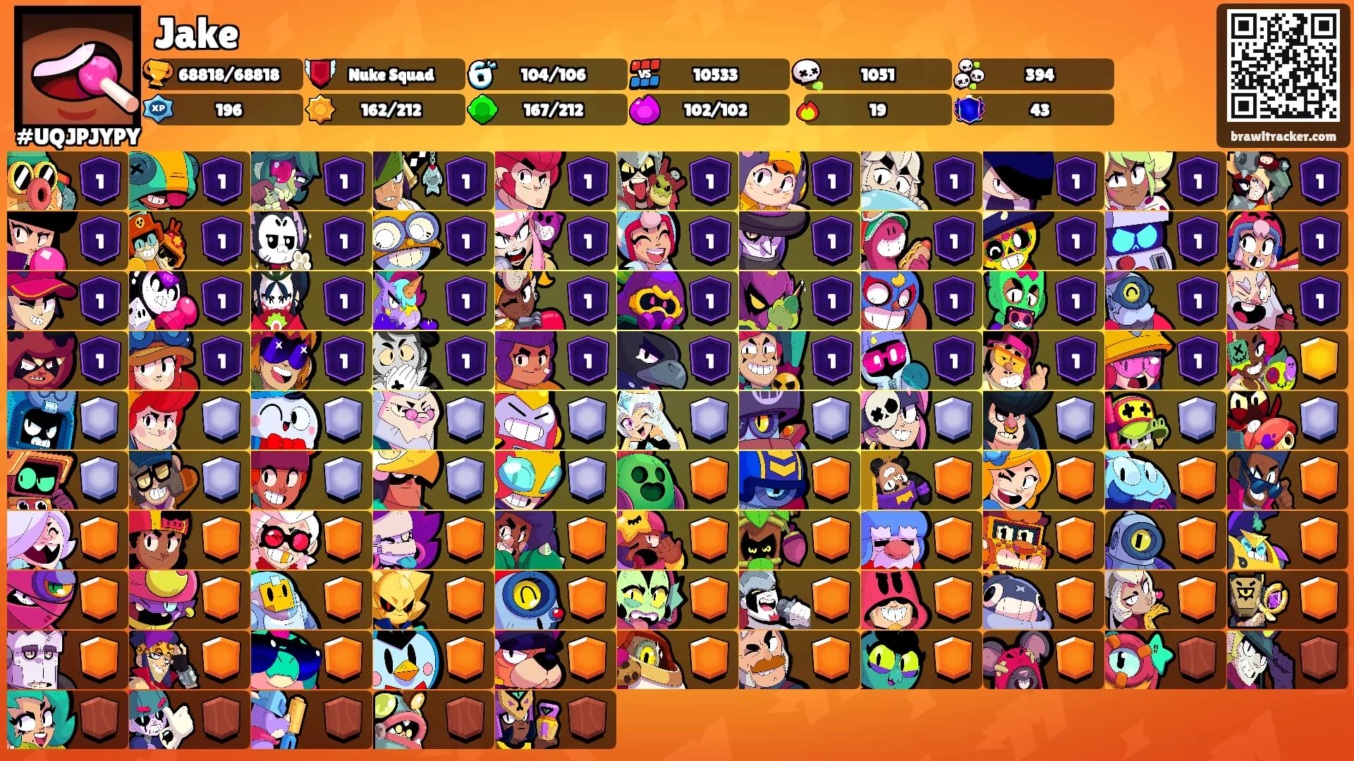 Jake's Ranks