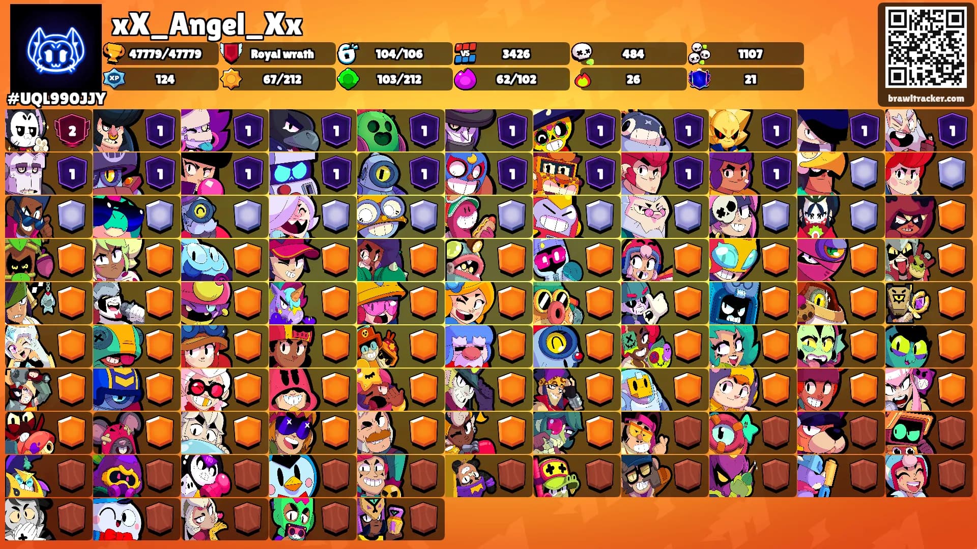 xX_Angel_Xx's Ranks