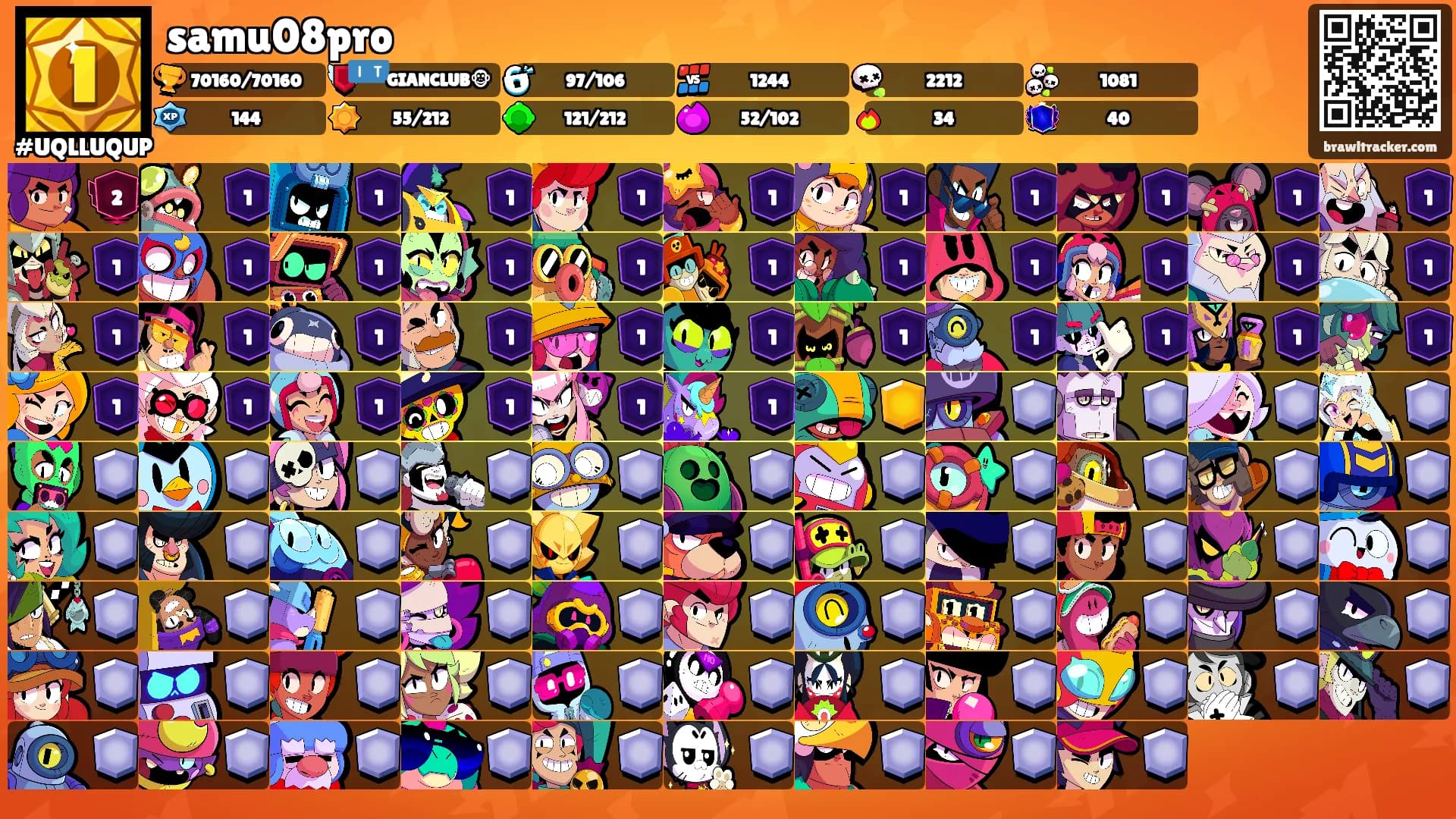 samu08pro's Ranks