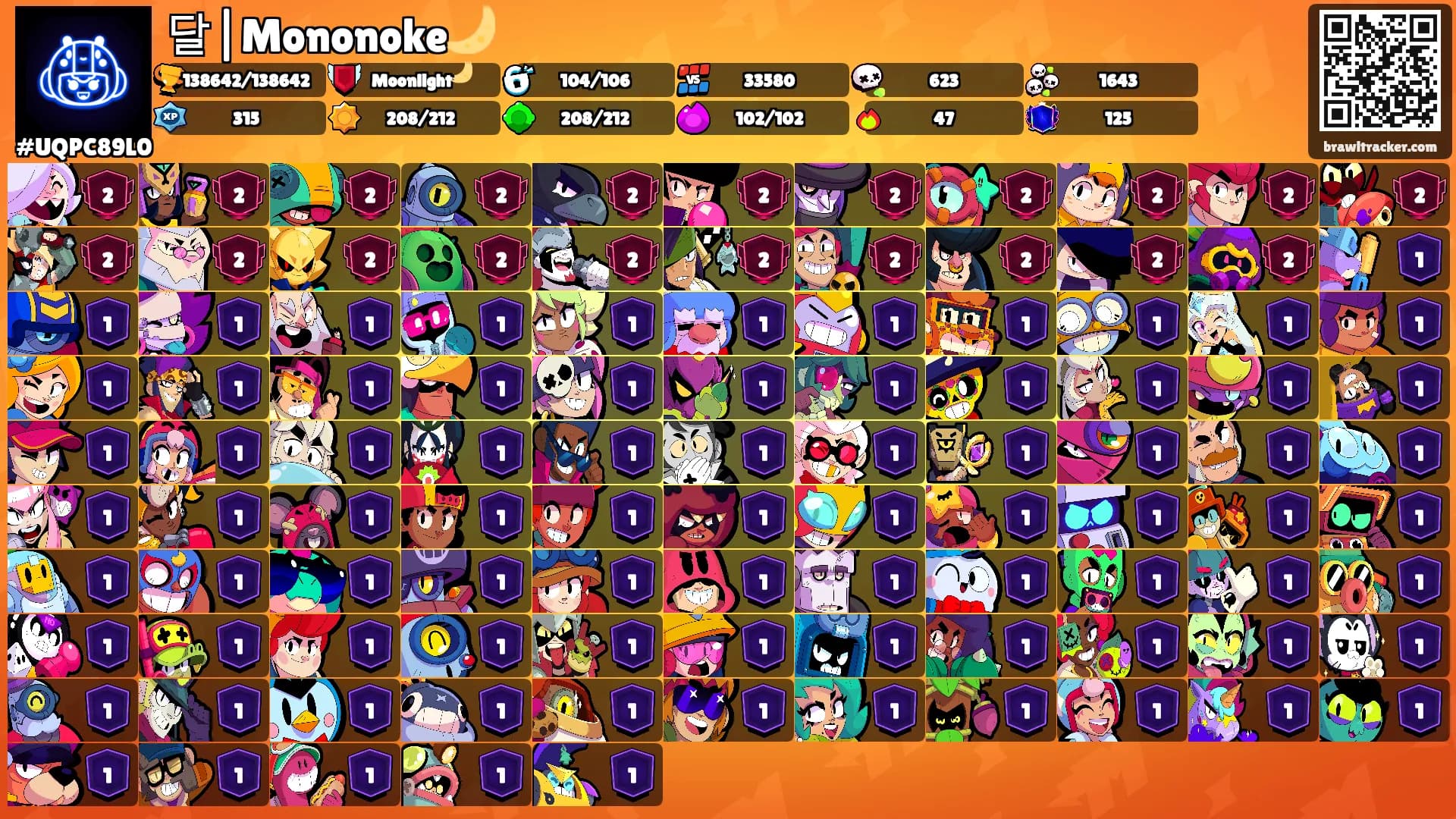 달|Mononoke🌙's Ranks