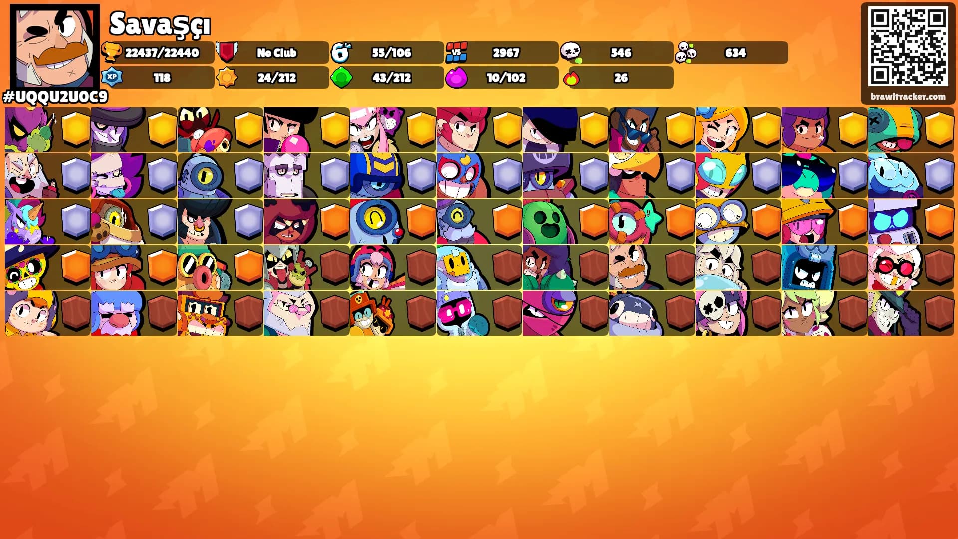 Savaşçı's Ranks