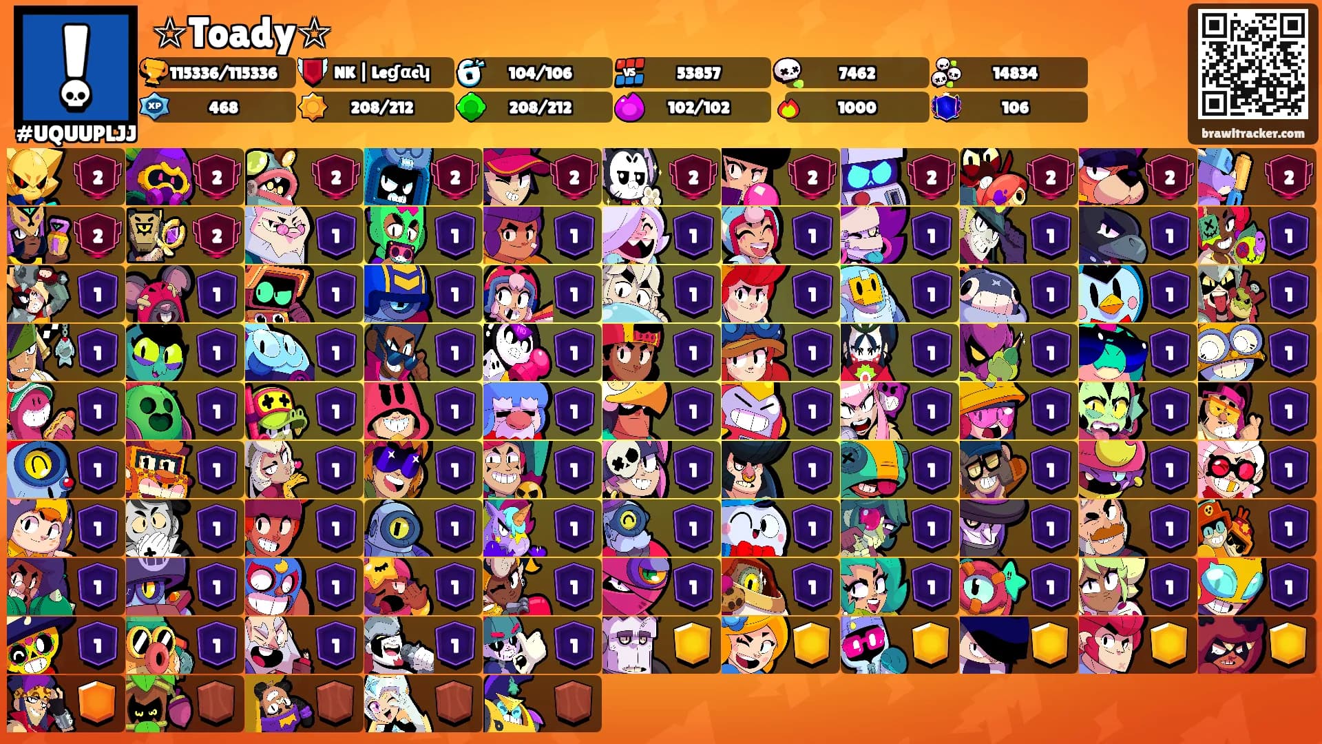 ☆Toady☆'s Ranks