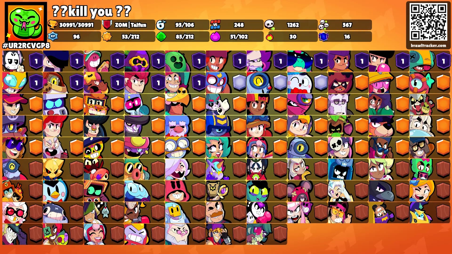 ??kill you ??'s Ranks