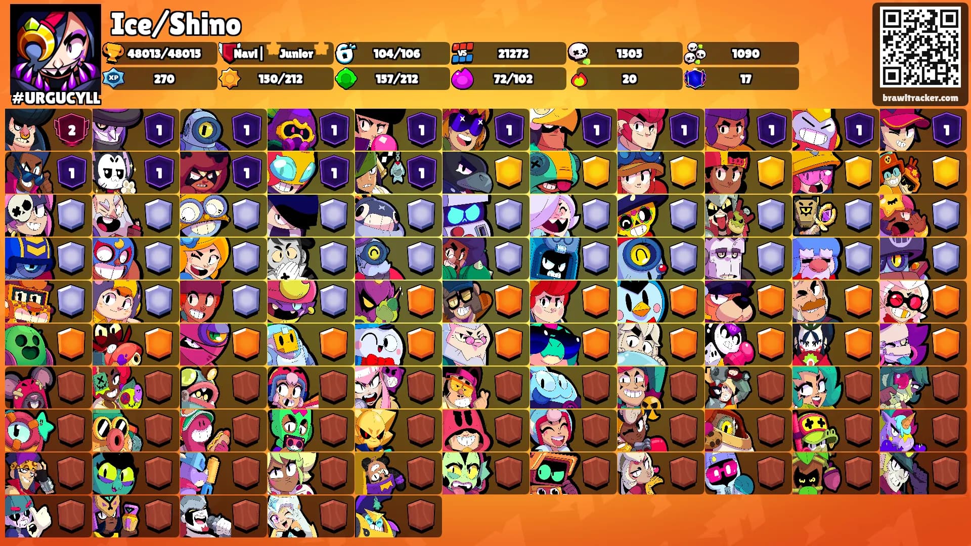 Ice/Shino's Ranks