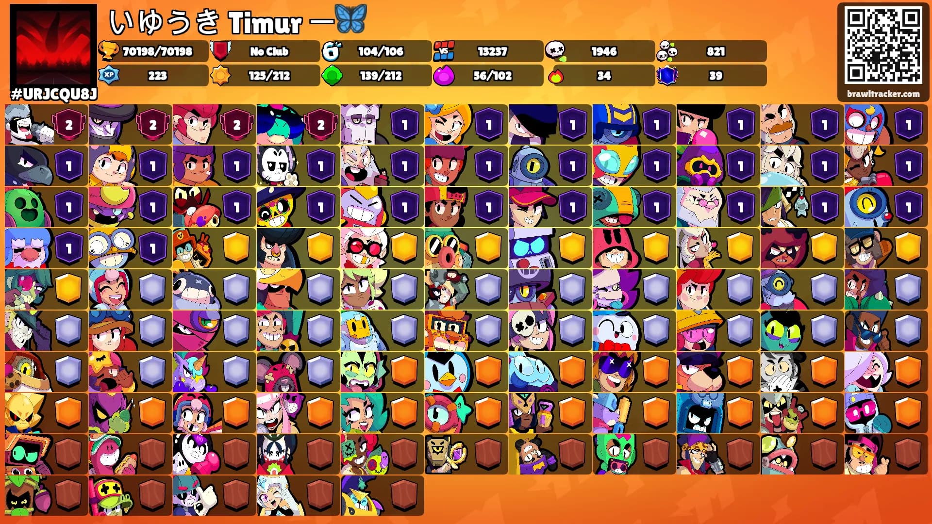 いゆうき Timur 一🦋's Ranks