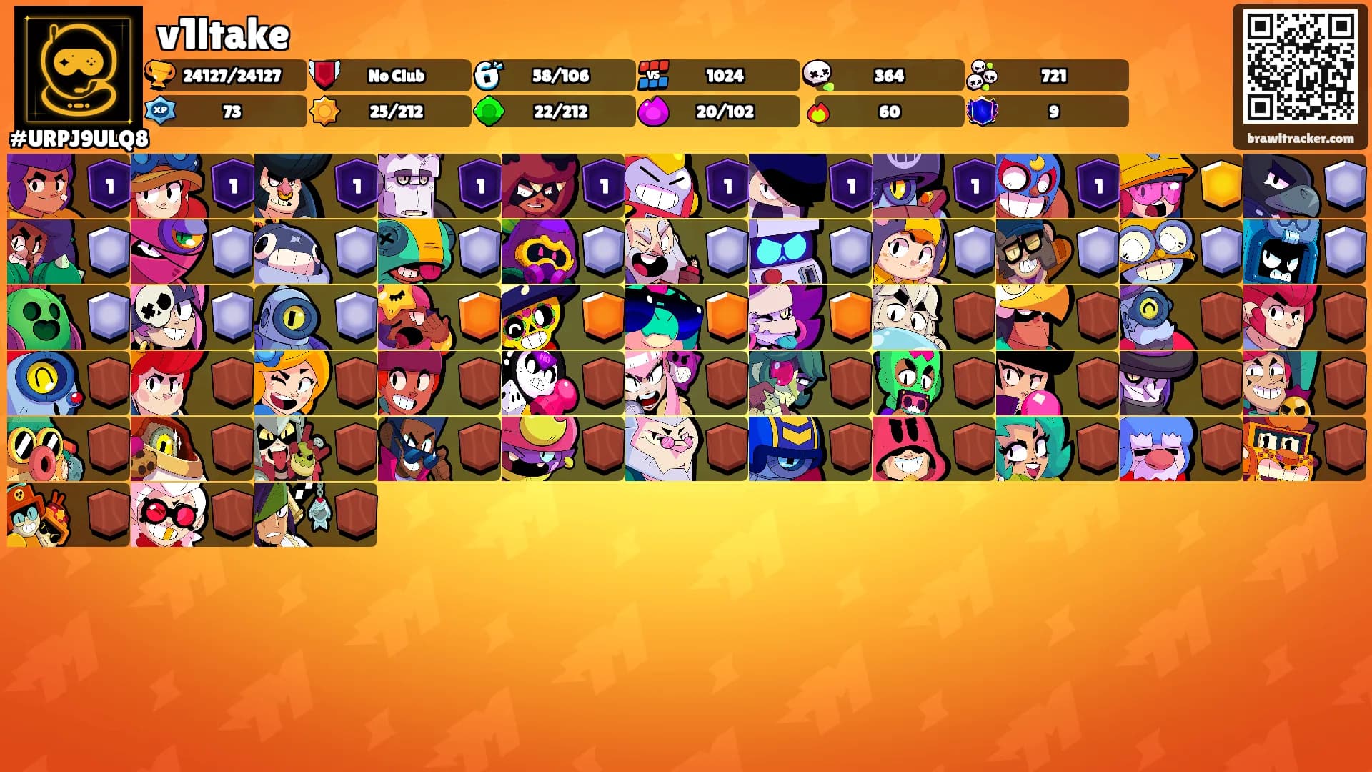 v1ltake's Ranks