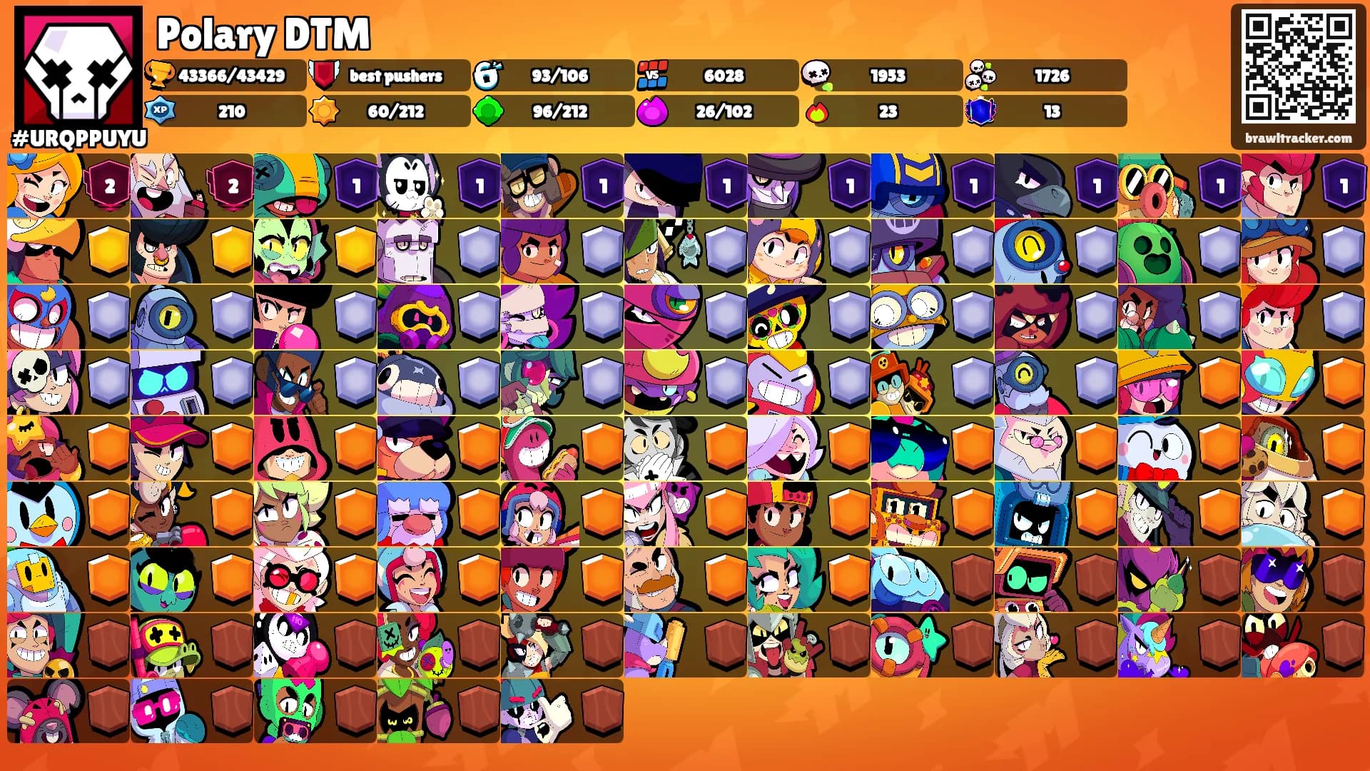 Polary DTM's Ranks