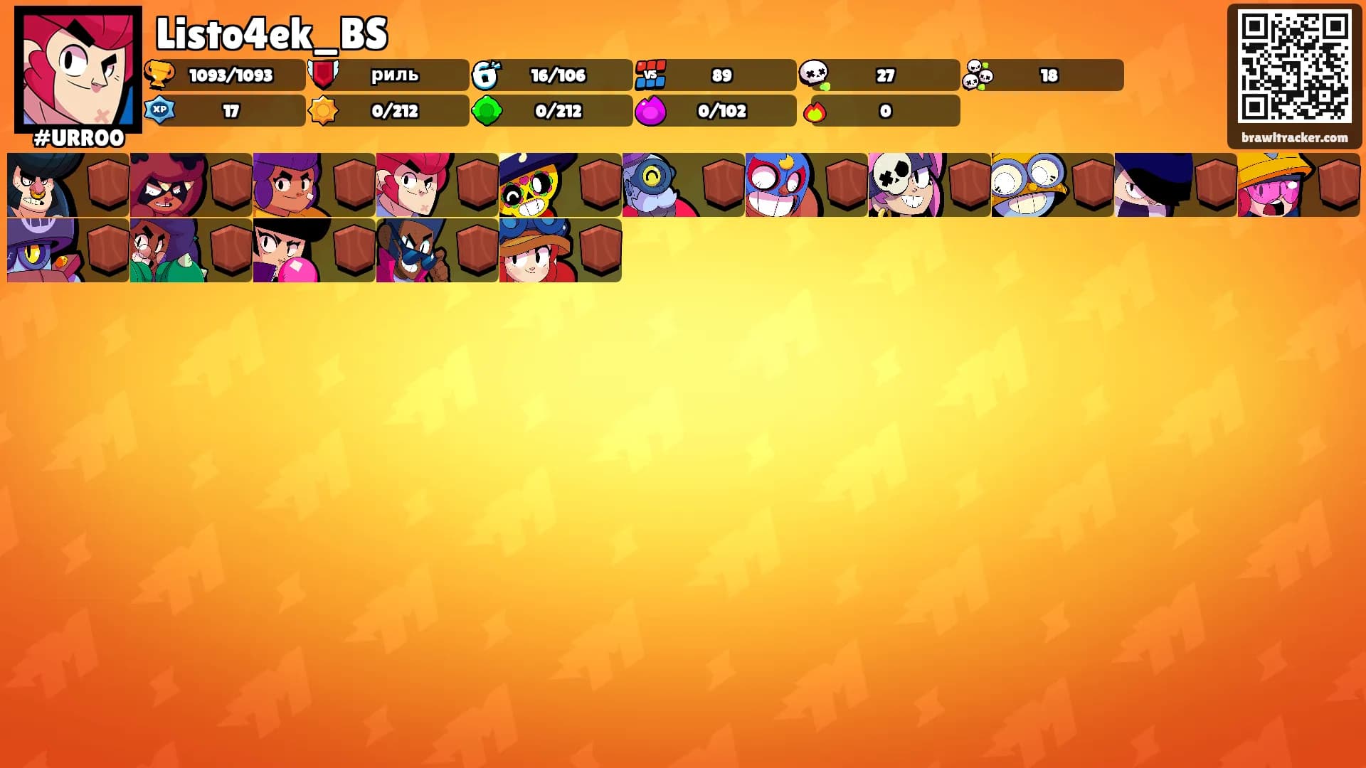 Listo4ek_BS's Ranks