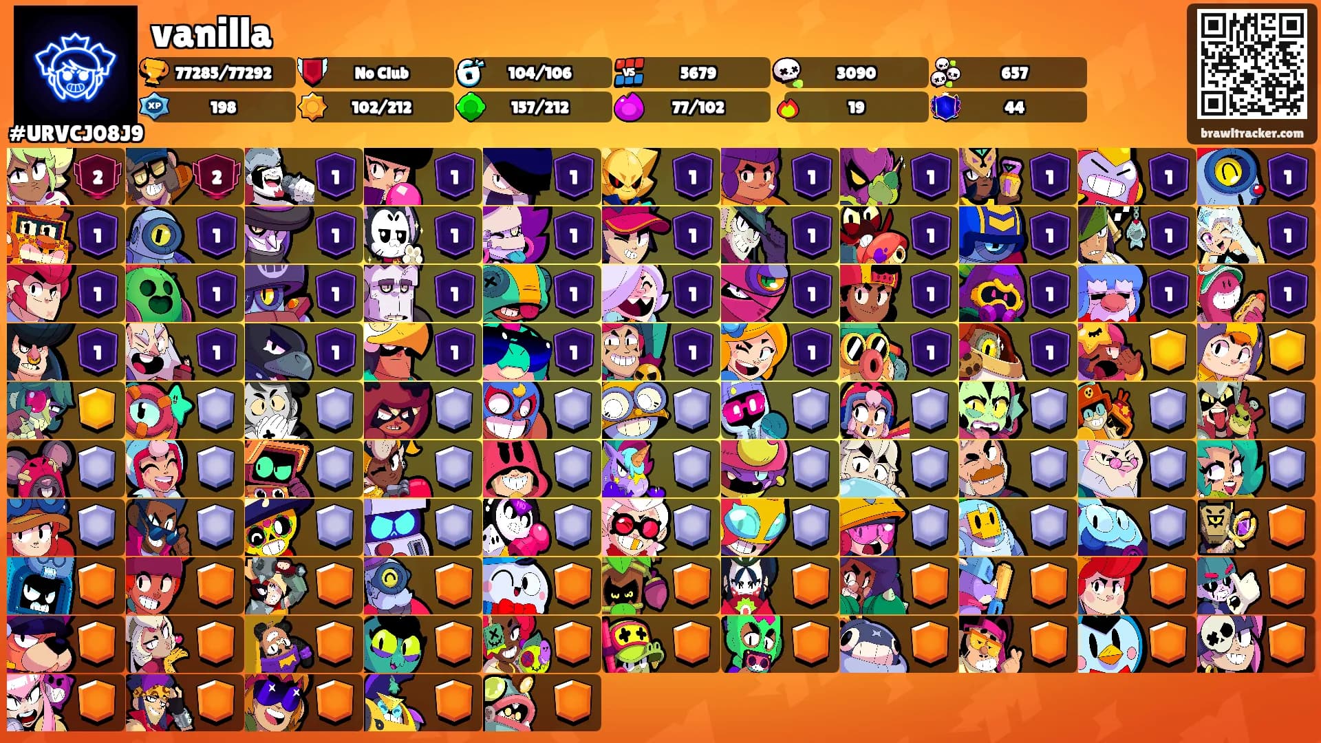 vanilla's Ranks