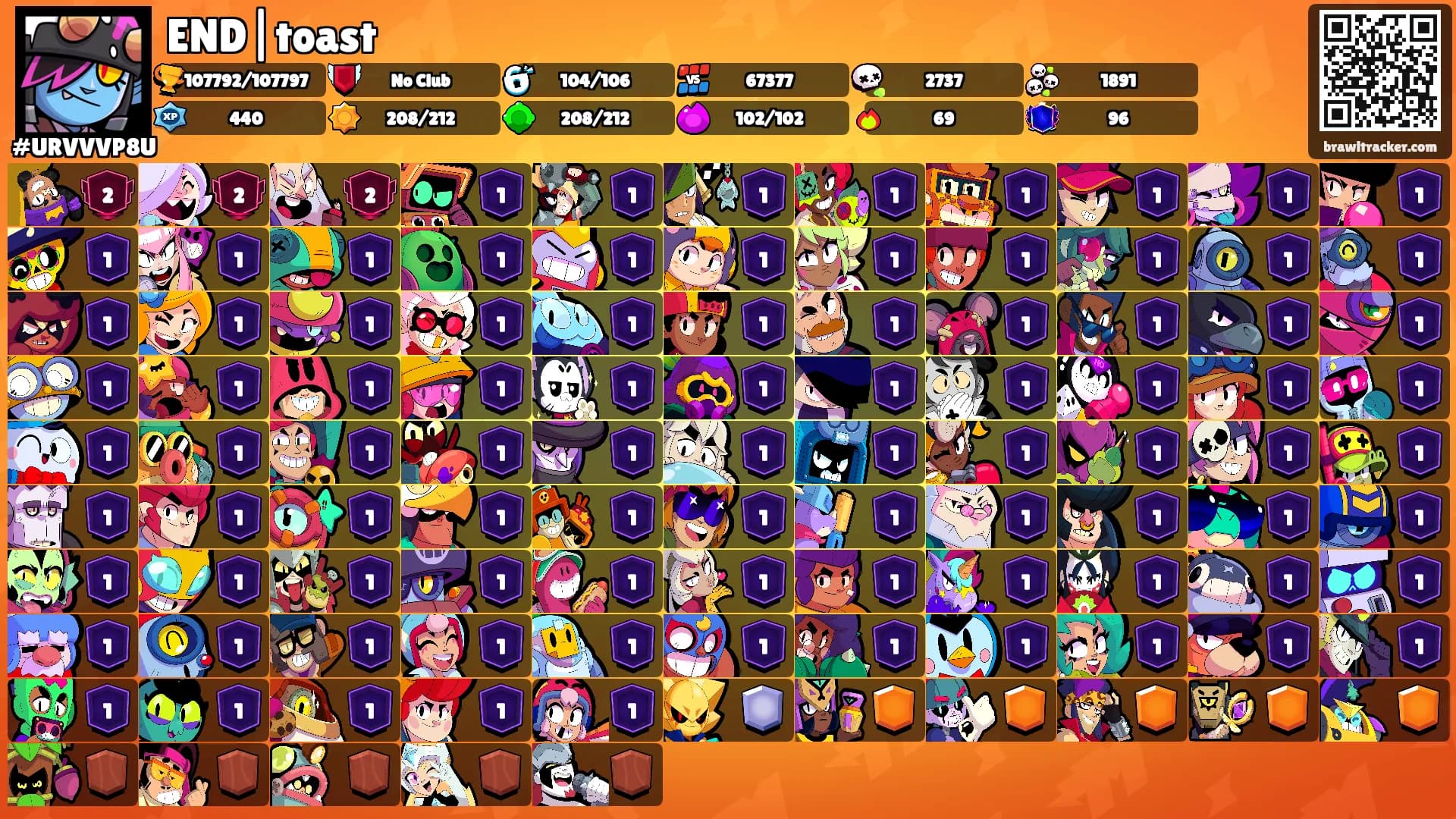 END|toast's Ranks