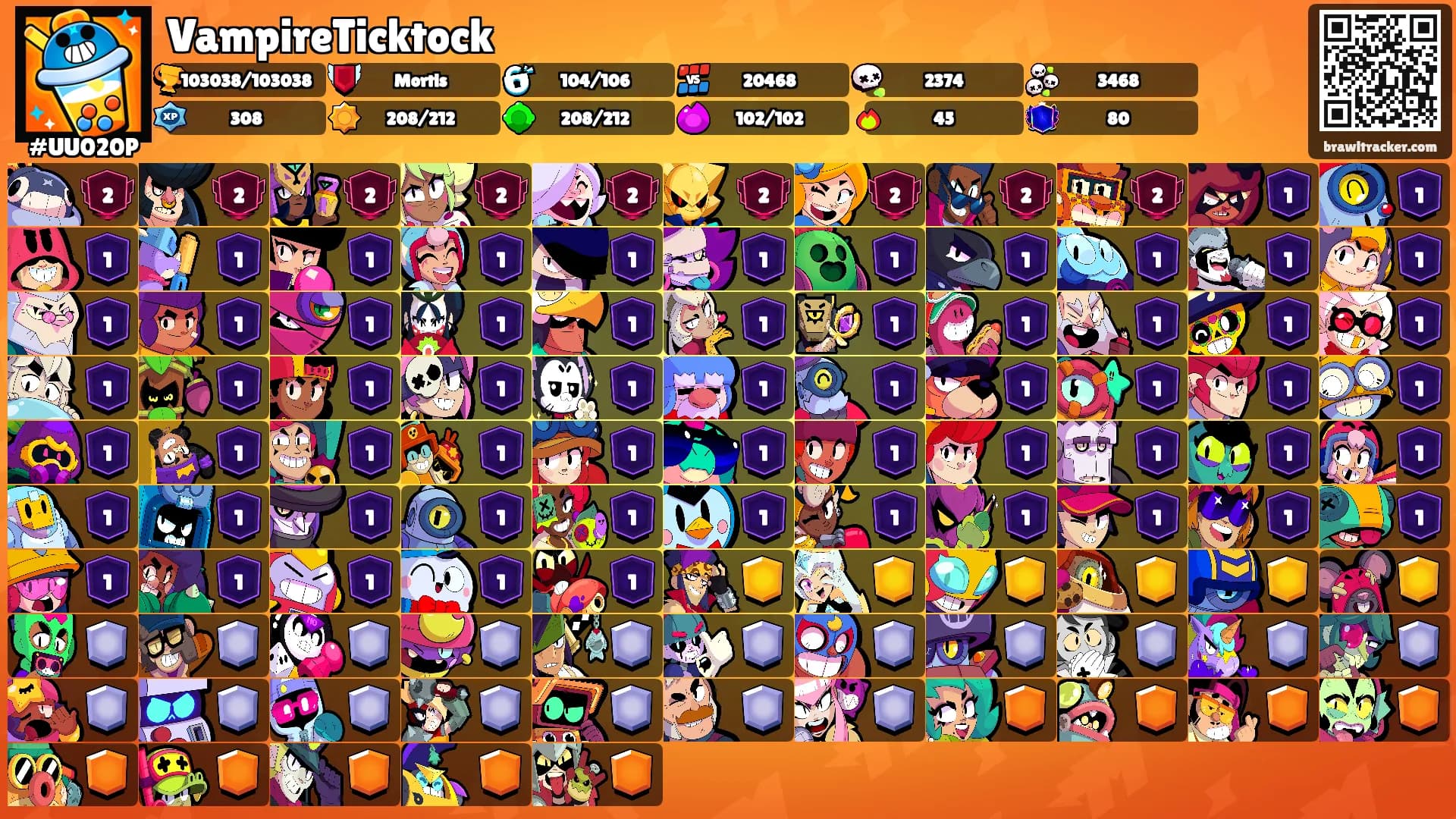 VampireTicktock's Ranks