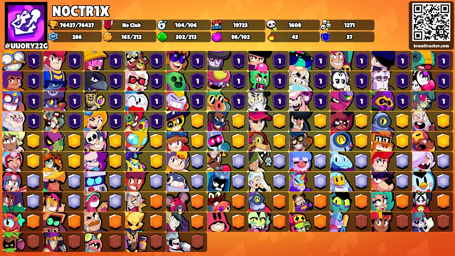 N0CTR1X's Ranks