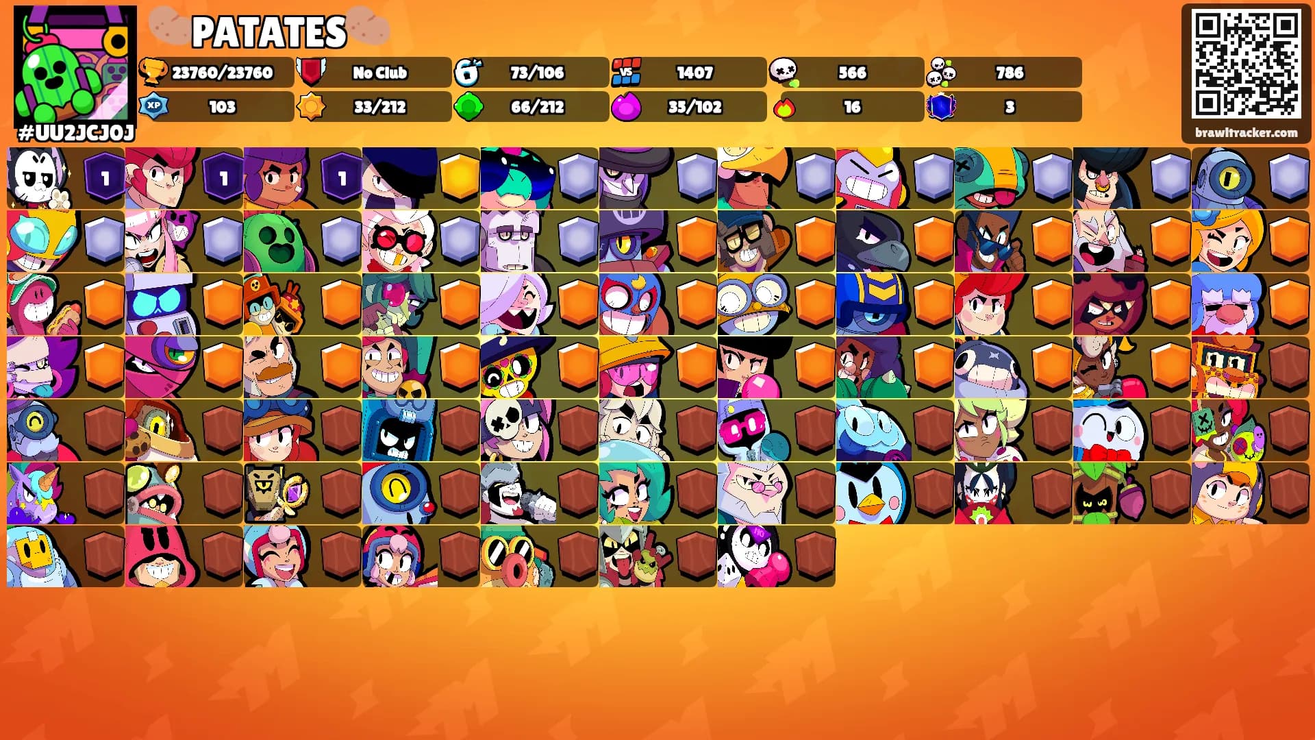 🥔PATATES🥔's Ranks