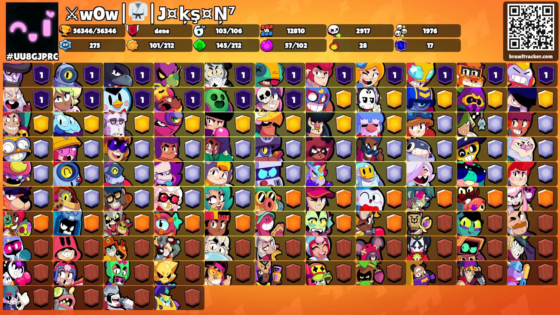 ⚔wOw|🥋|J¤ķş¤Ņ⁷'s Ranks