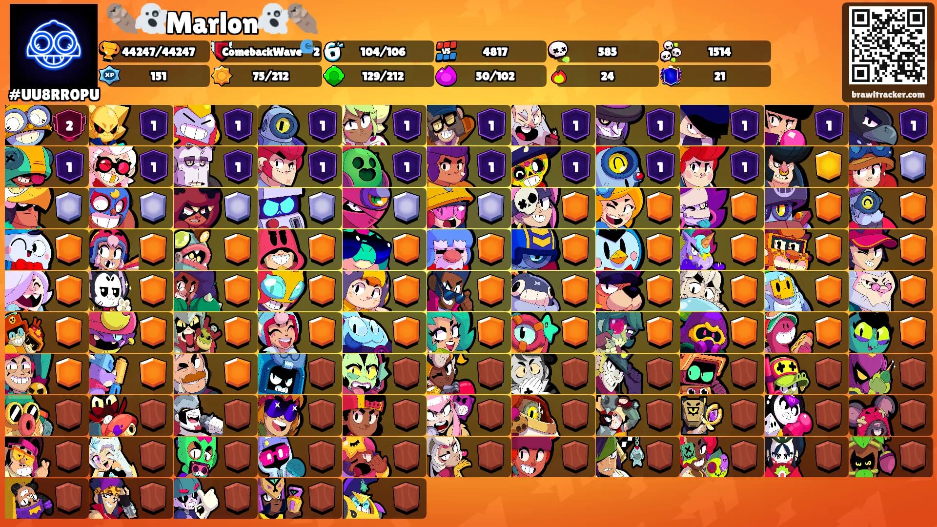 🦦👻Marlon👻🦦's Ranks