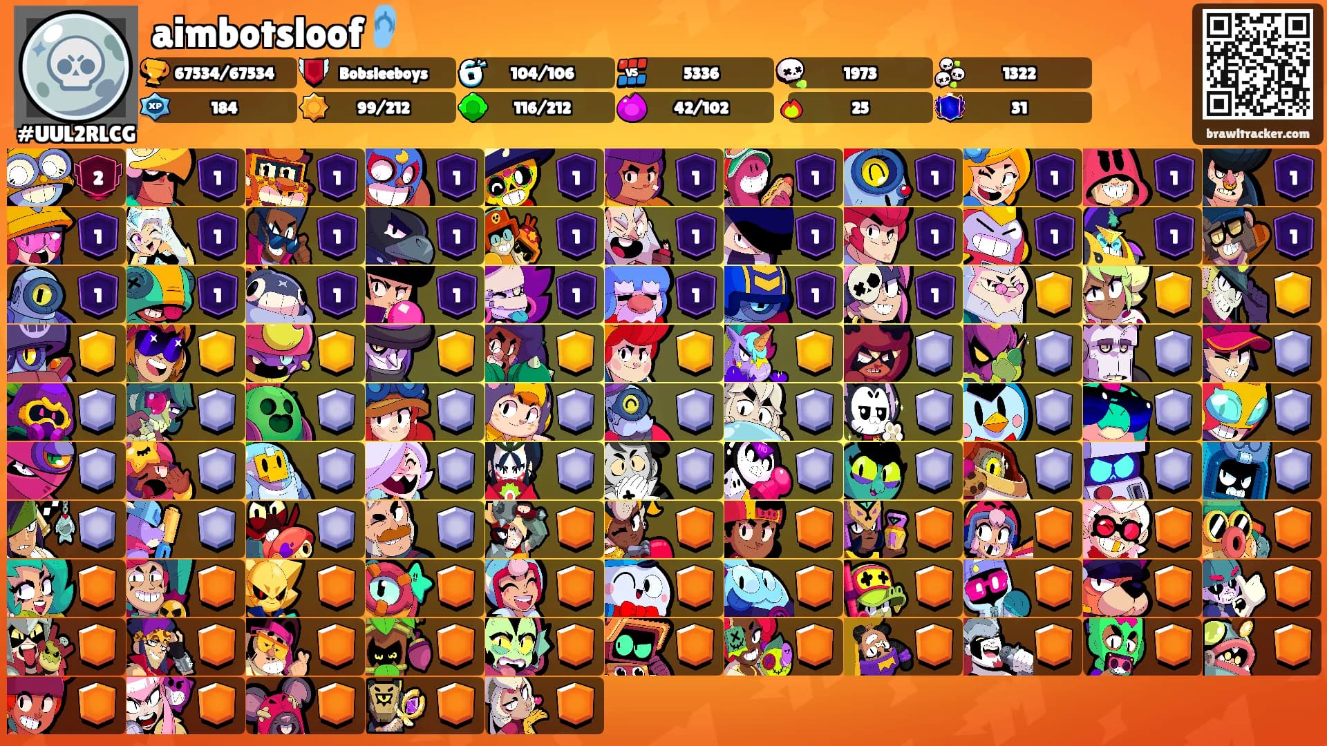 aimbotsloof🩴's Ranks