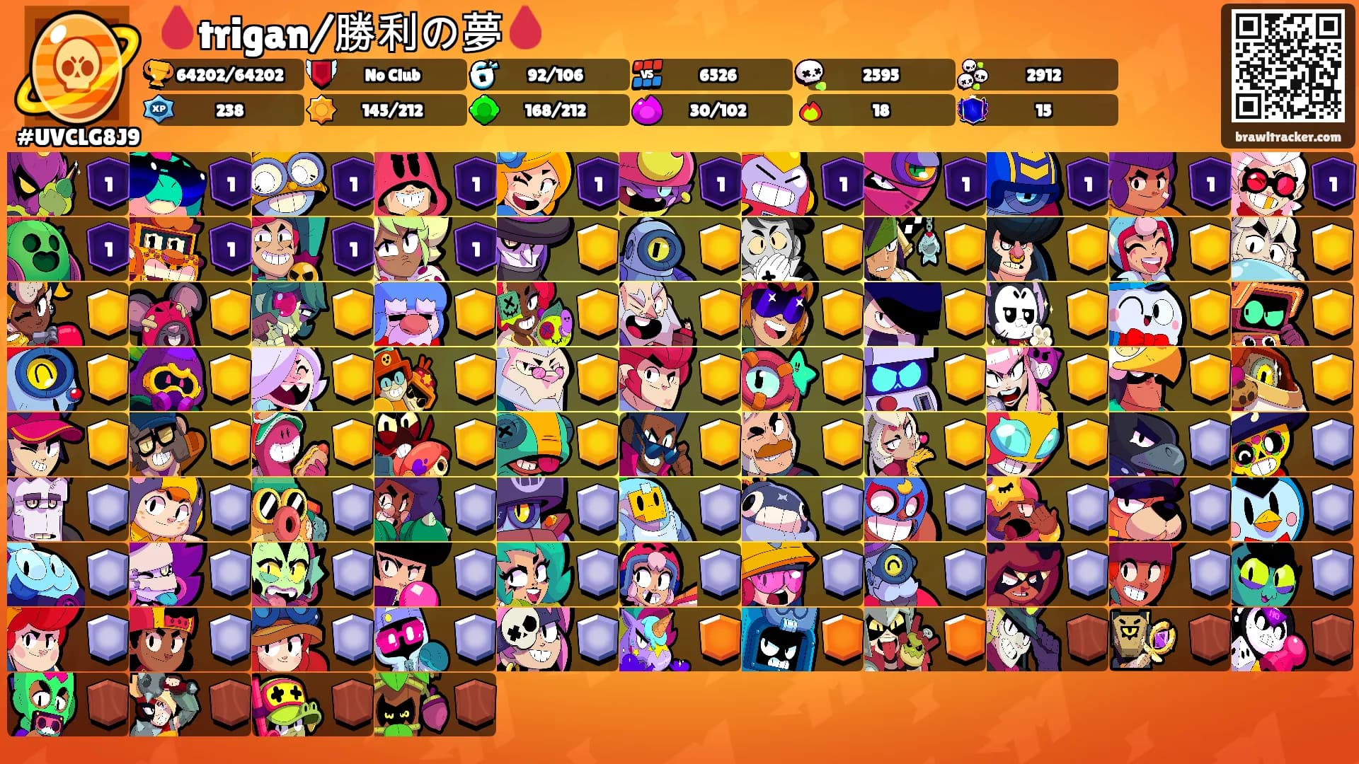🩸trigan/勝利の夢🩸's Ranks